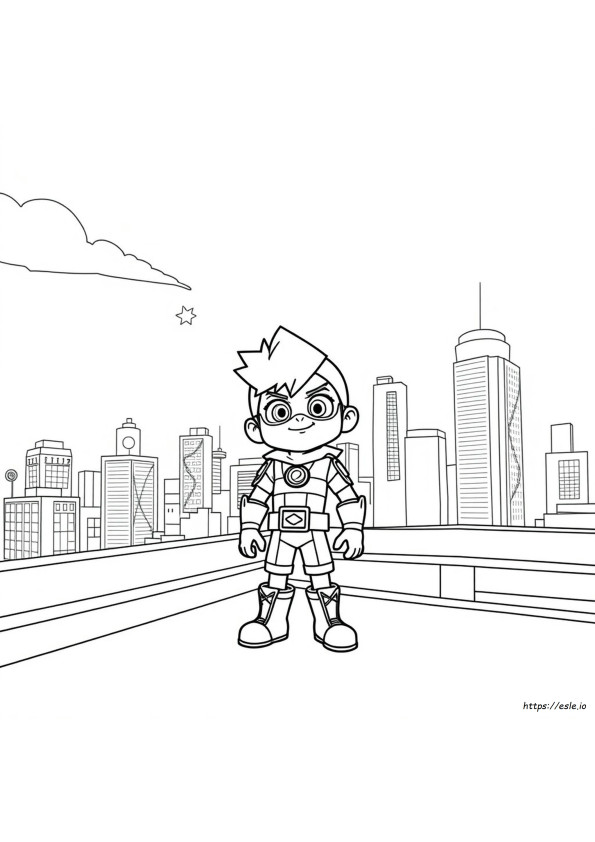 Coloring Pages Boboiboy The Movie 2 Colouring