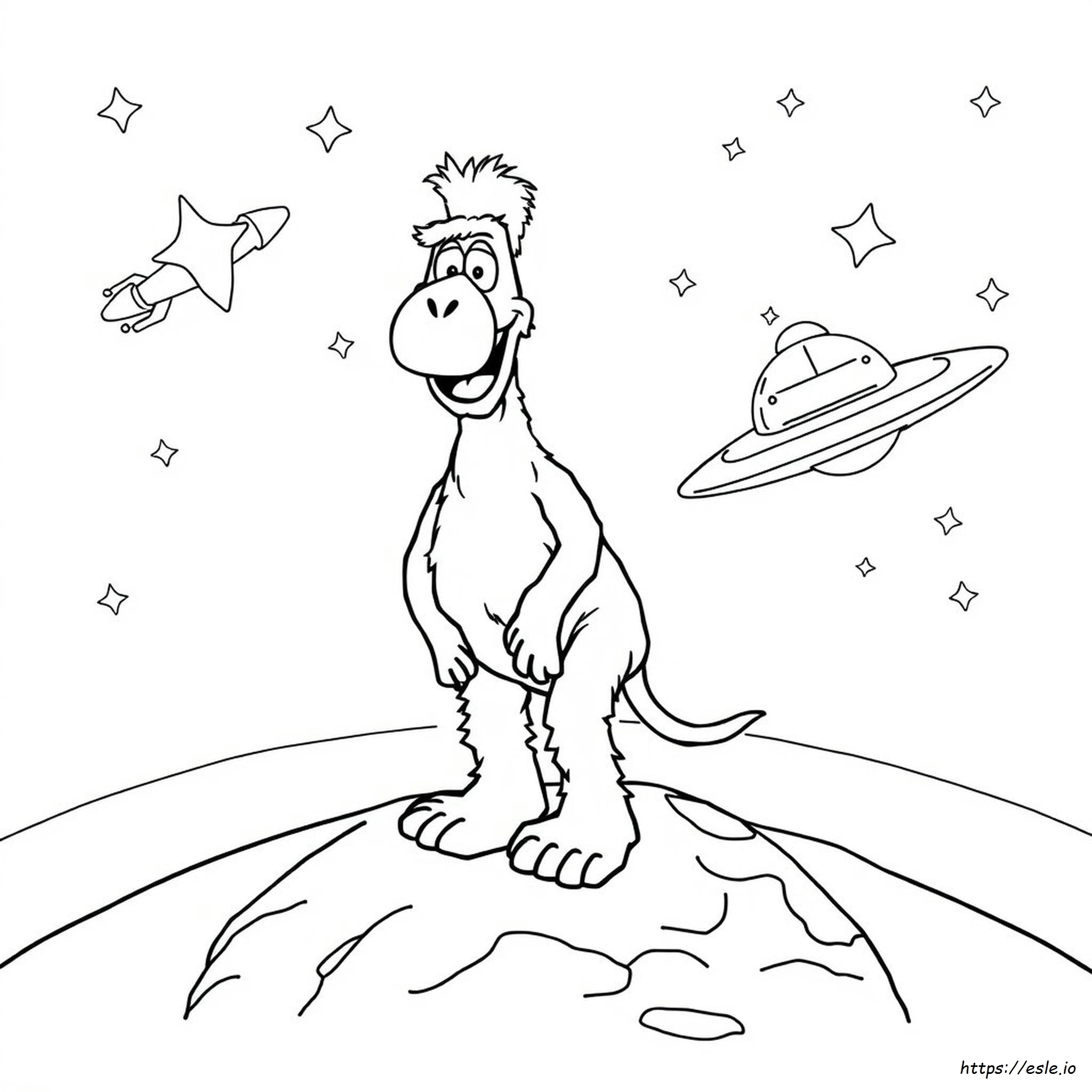 Coloriage Alf