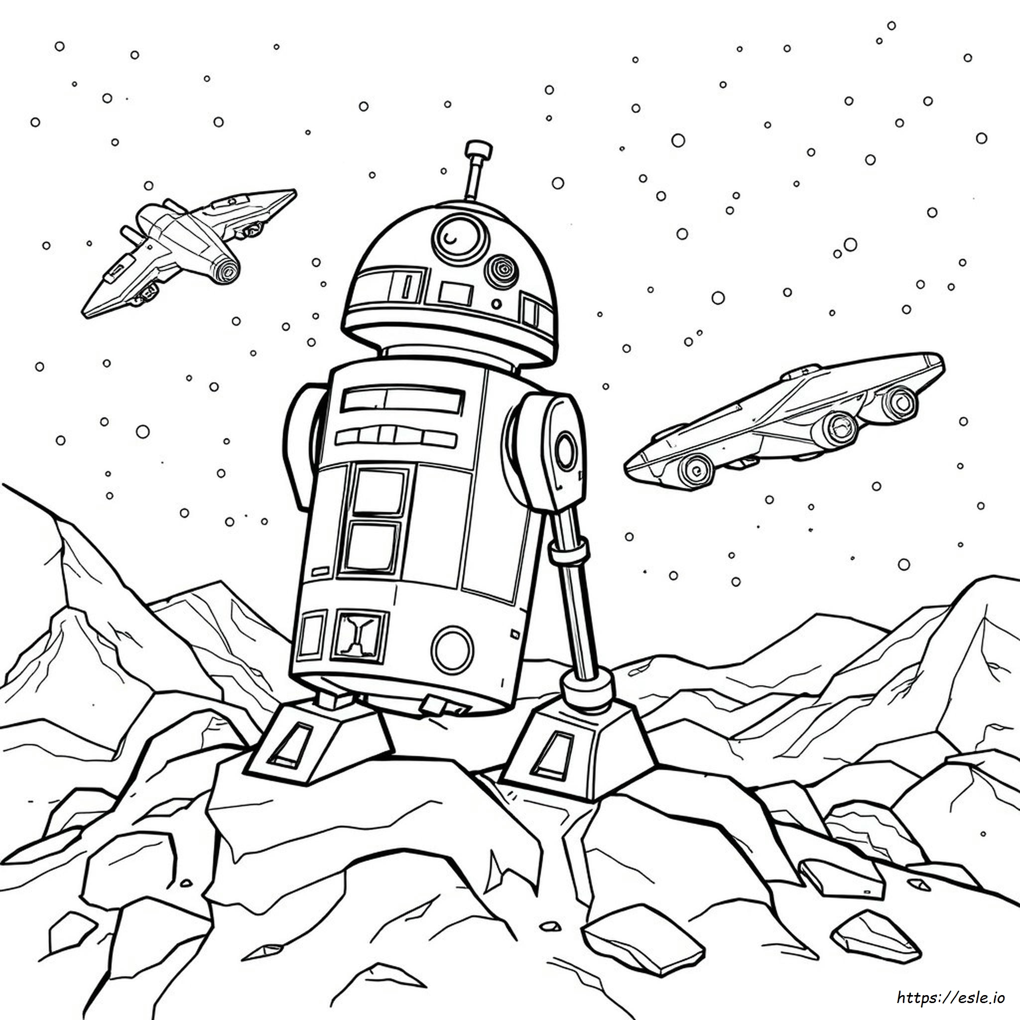 Star Wars Droid Coloring Pages