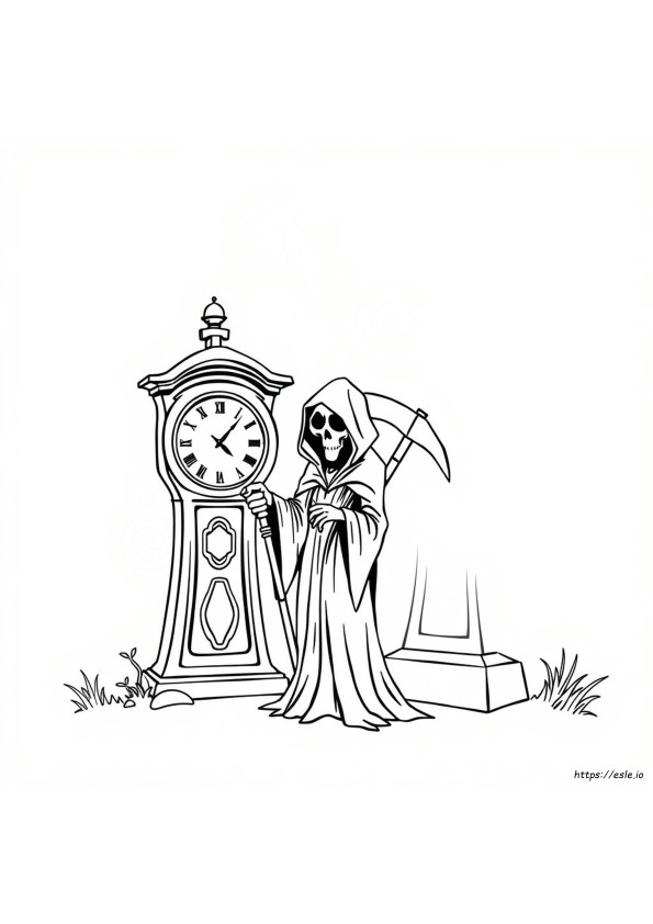 Grim Reaper Kleurplaten