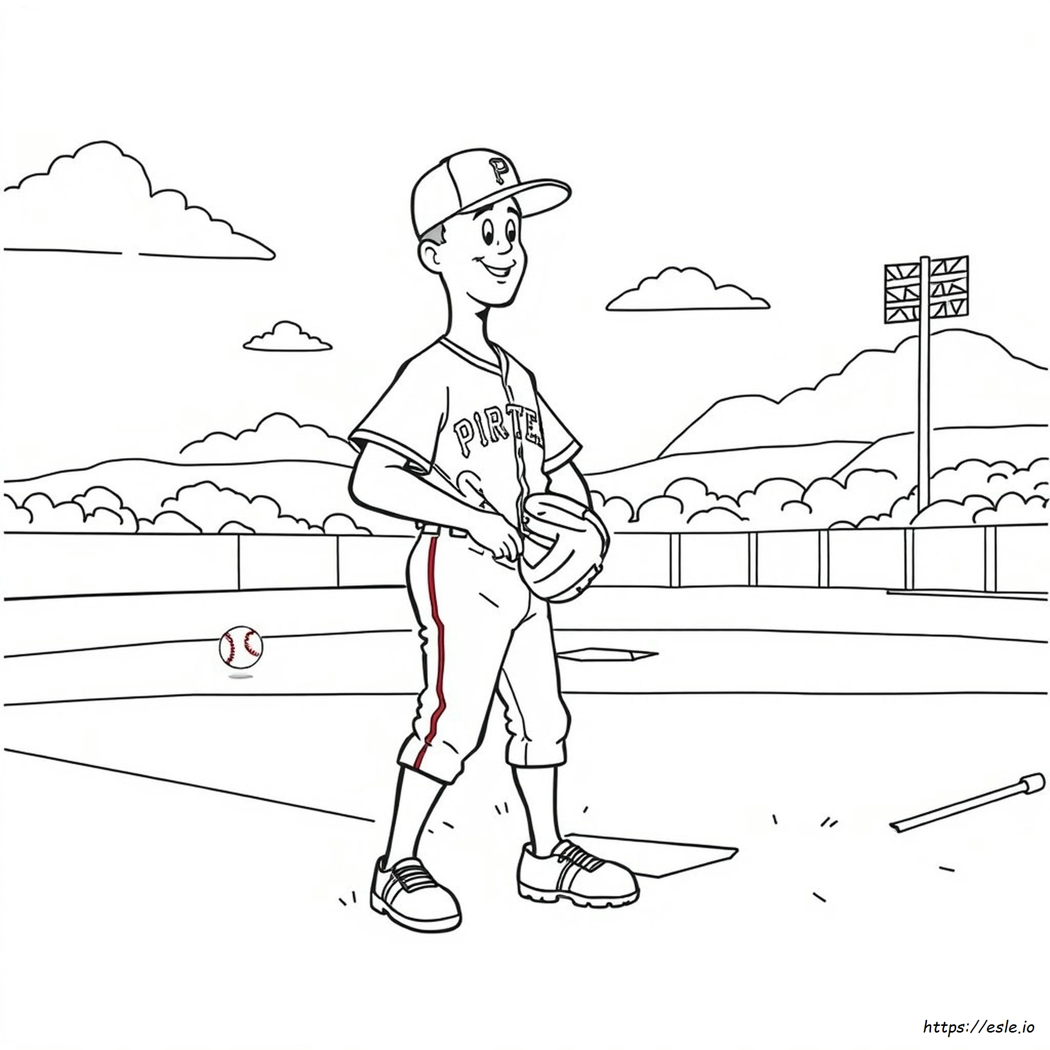 Pittsburgh Pirates Coloring Pages