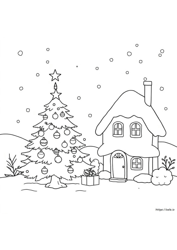 Cute Christmas Coloring Pages For Adults Printable