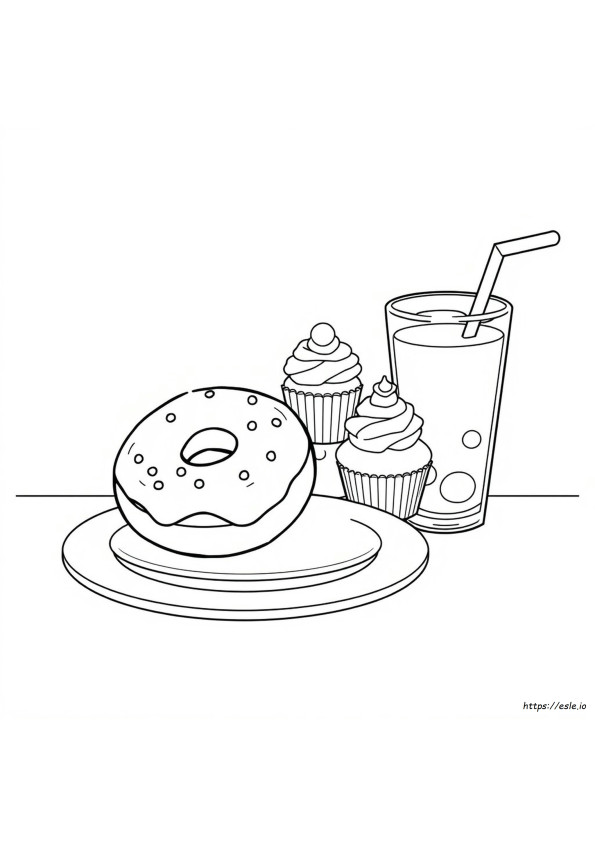 Coloring Pictures Of Sweets