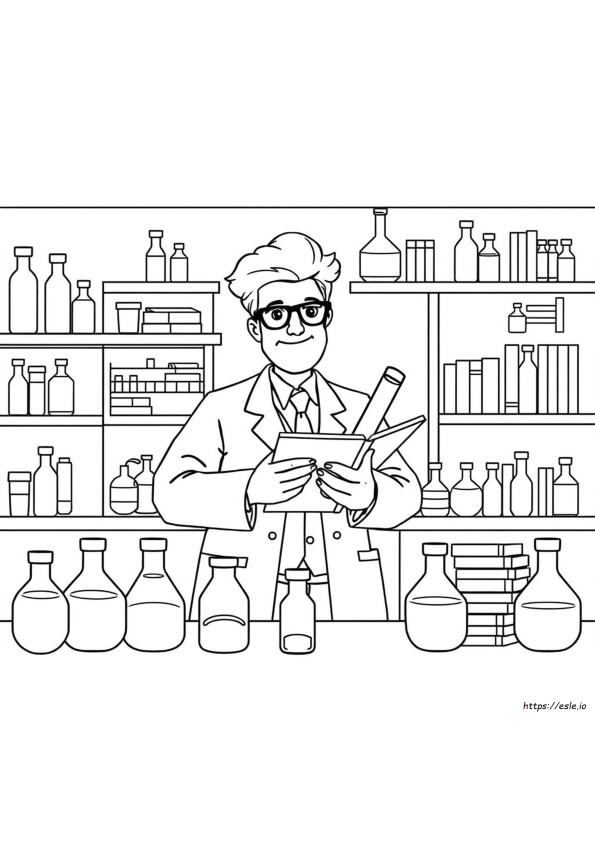 Pharmacology Coloring Pages