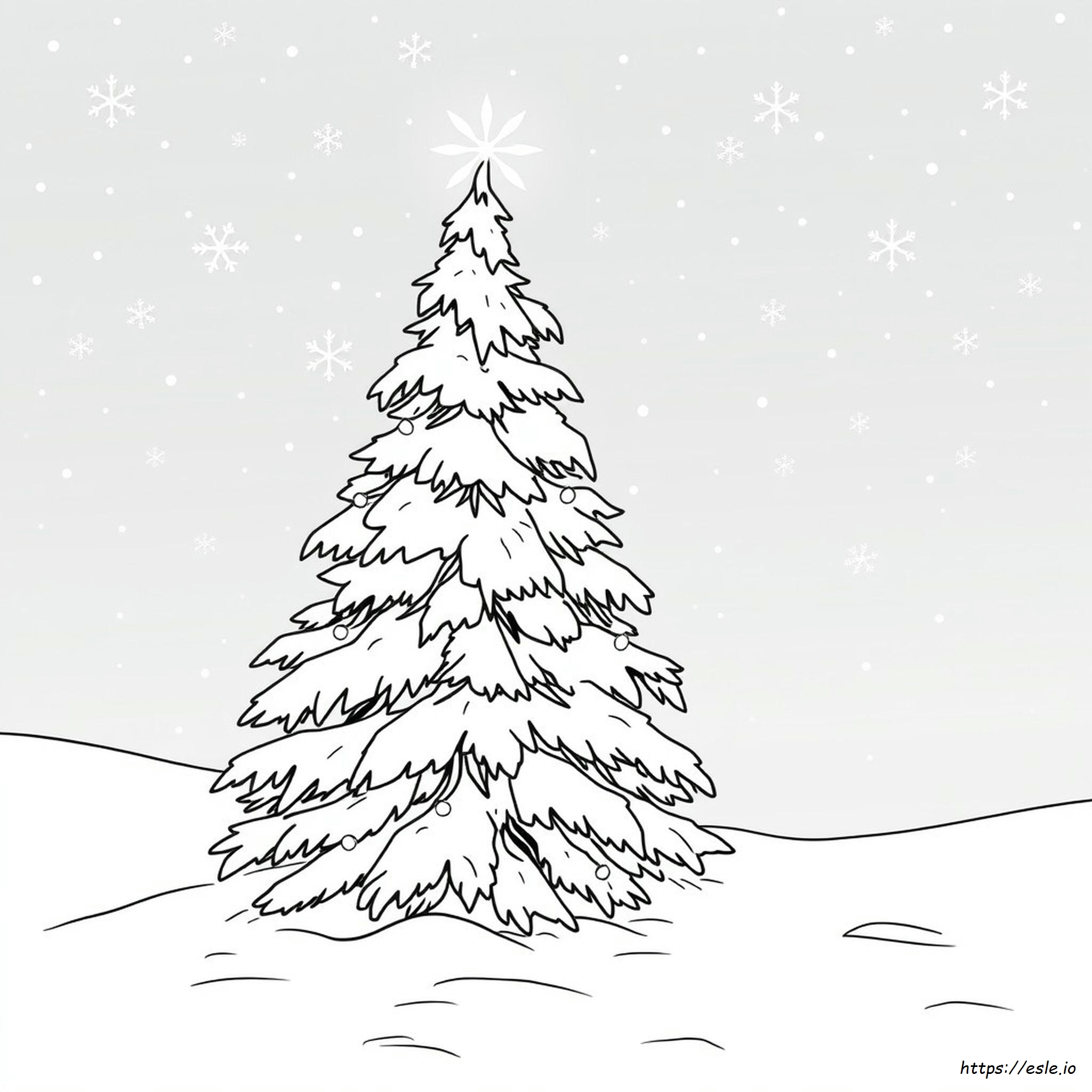 Frozen Christmas Coloring Pages Printable