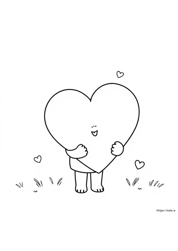 Cuori Kawaii Da Colorare