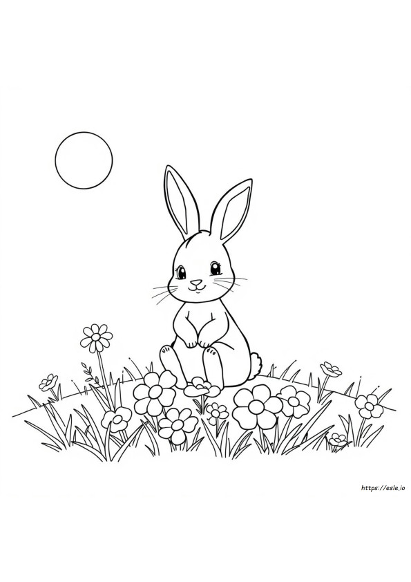Sunny Bunnies Para Colorear