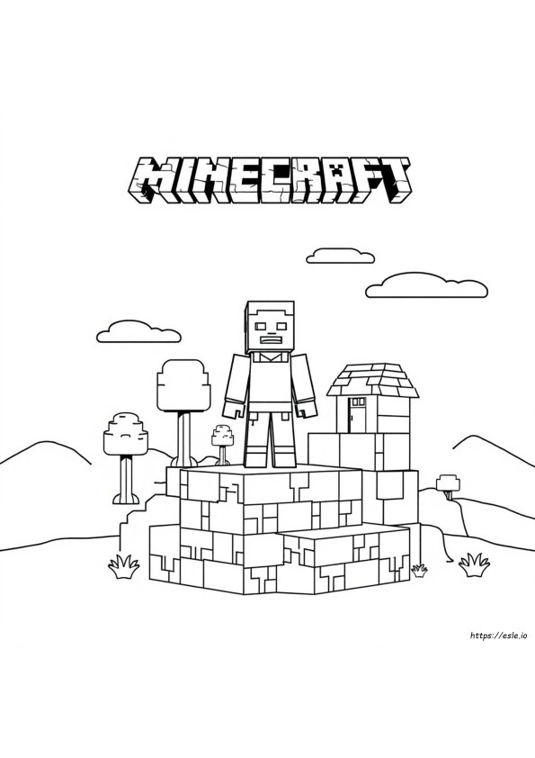 200 Minecraft V rityskuvat Ilmaiset Tulostettavat Sivut ESLE