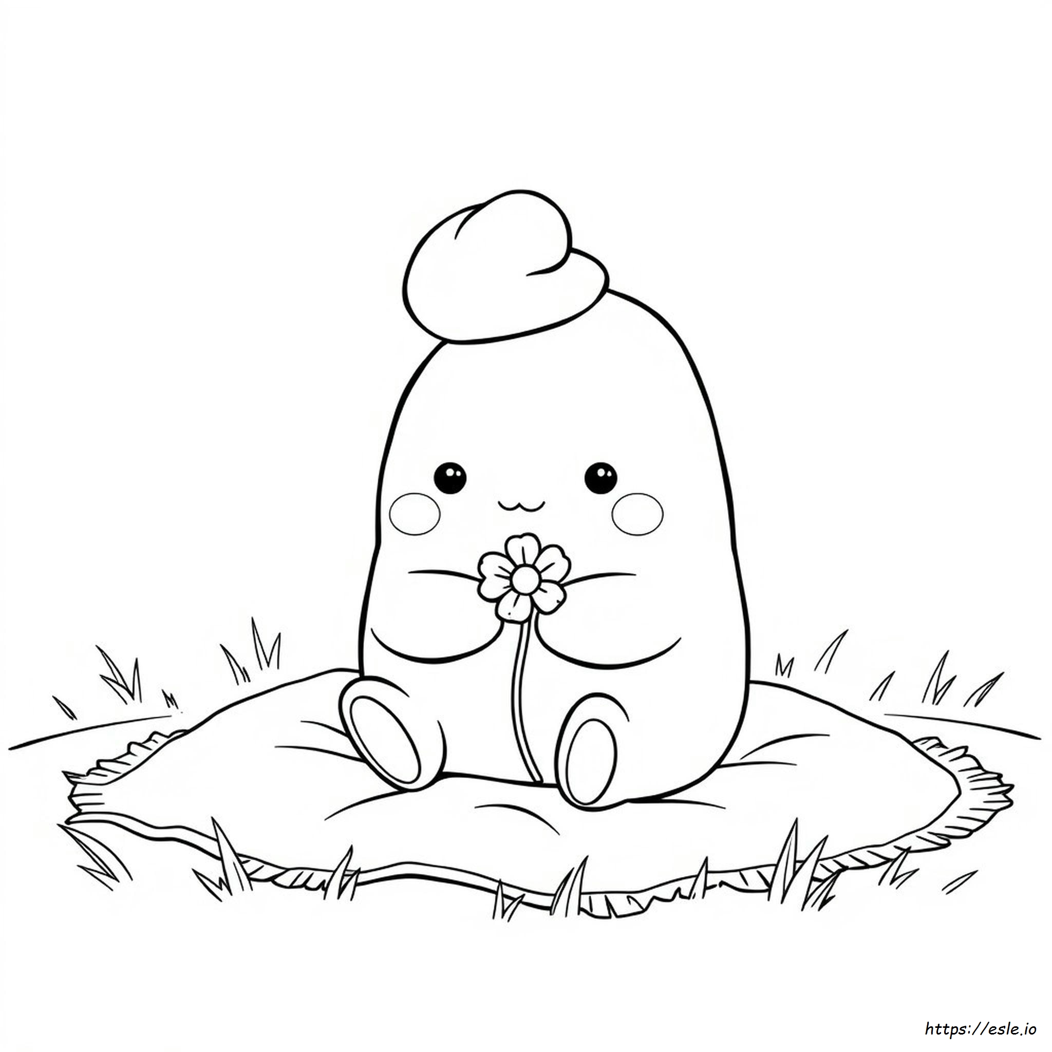 Dibujo Para Colorear Squishmallow