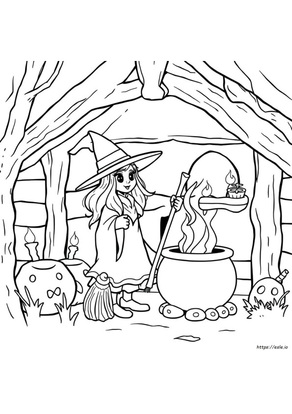 Disegni Da Colorare Per Adulti Streghesco