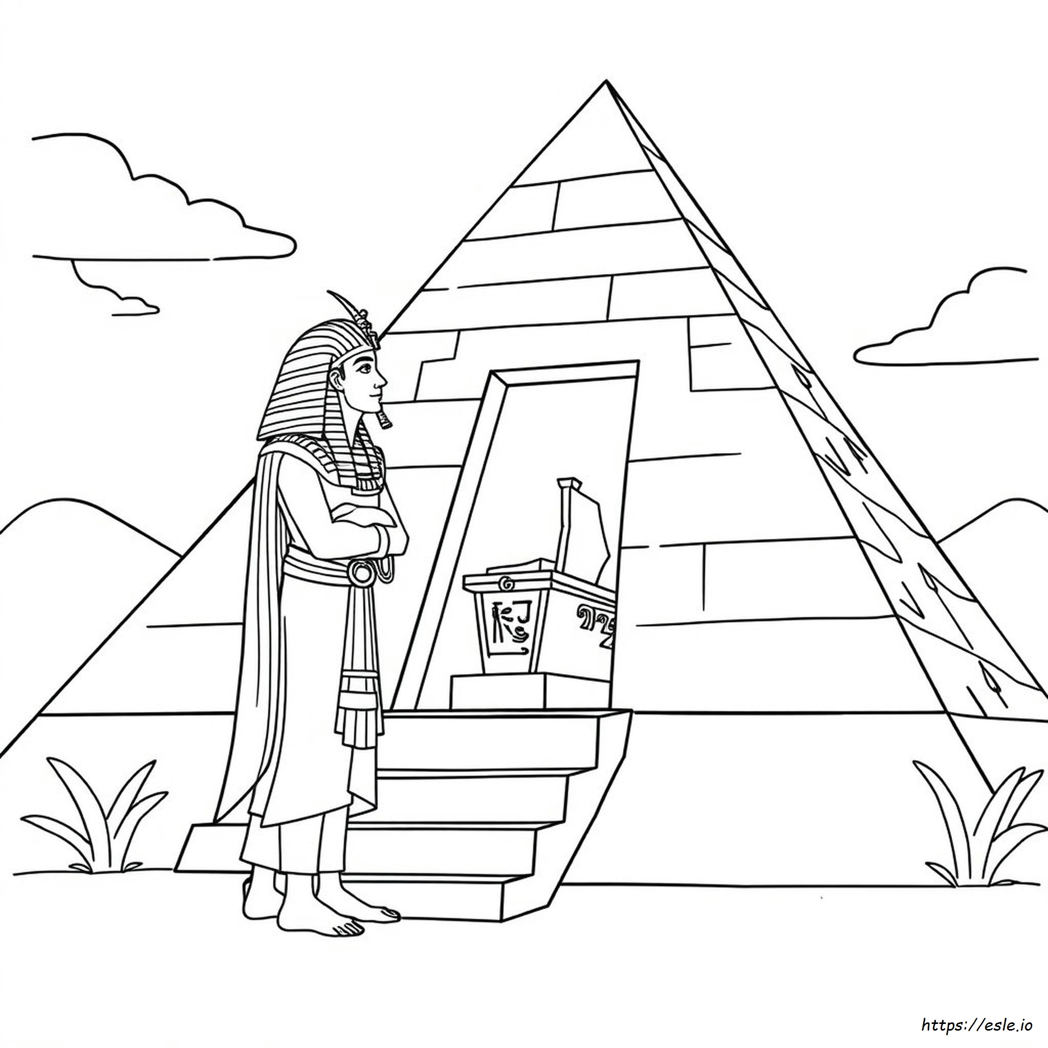 Egyptian Coloring Pages