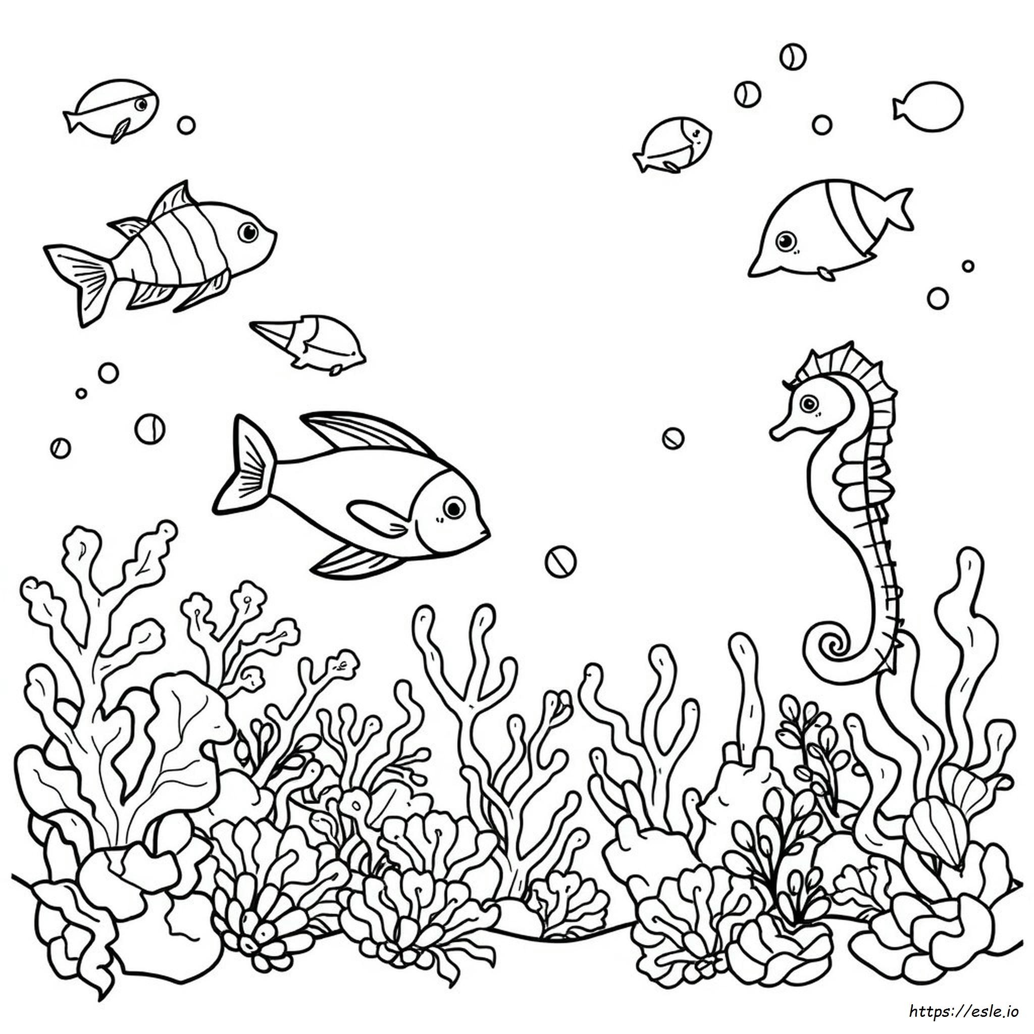 Sea Life Coloring Pages