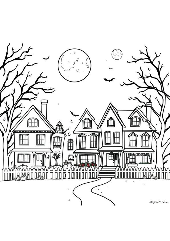 Páginas Para Colorear De Halloween Para Adultos En Pdf