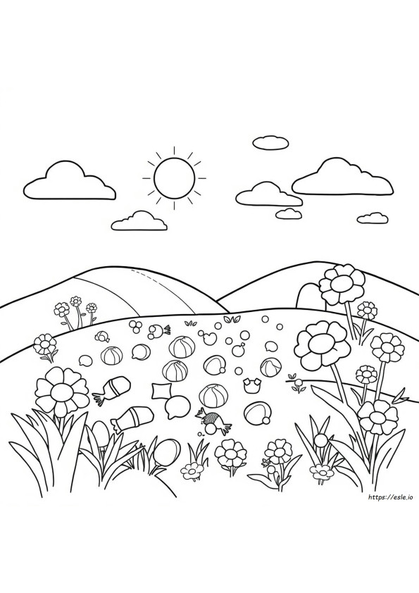 Desenhos De Candyland Para Colorir