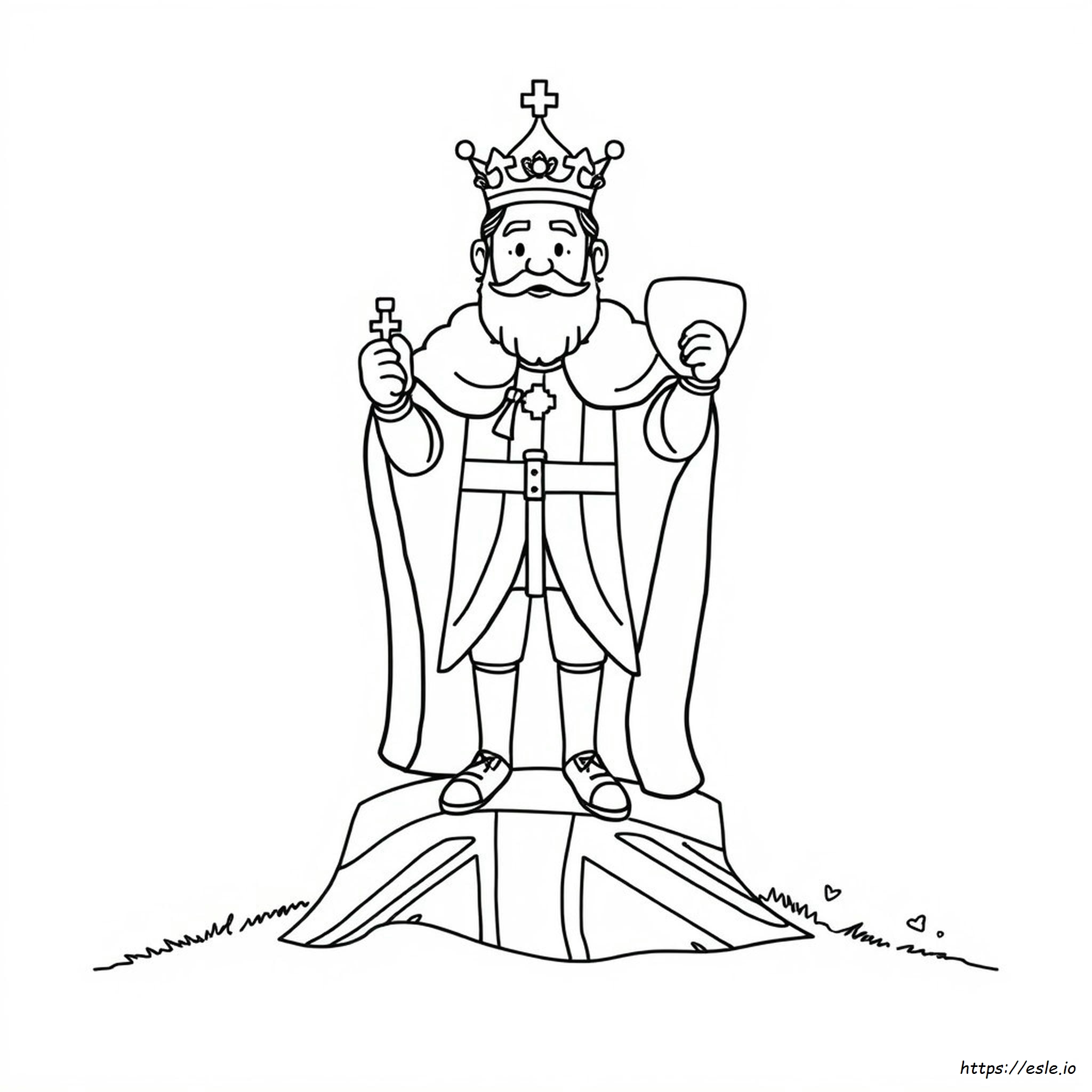 United Kingdom Coloring Page