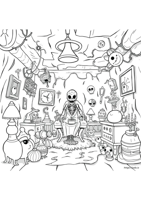 Abnormality Coloring Book Pages