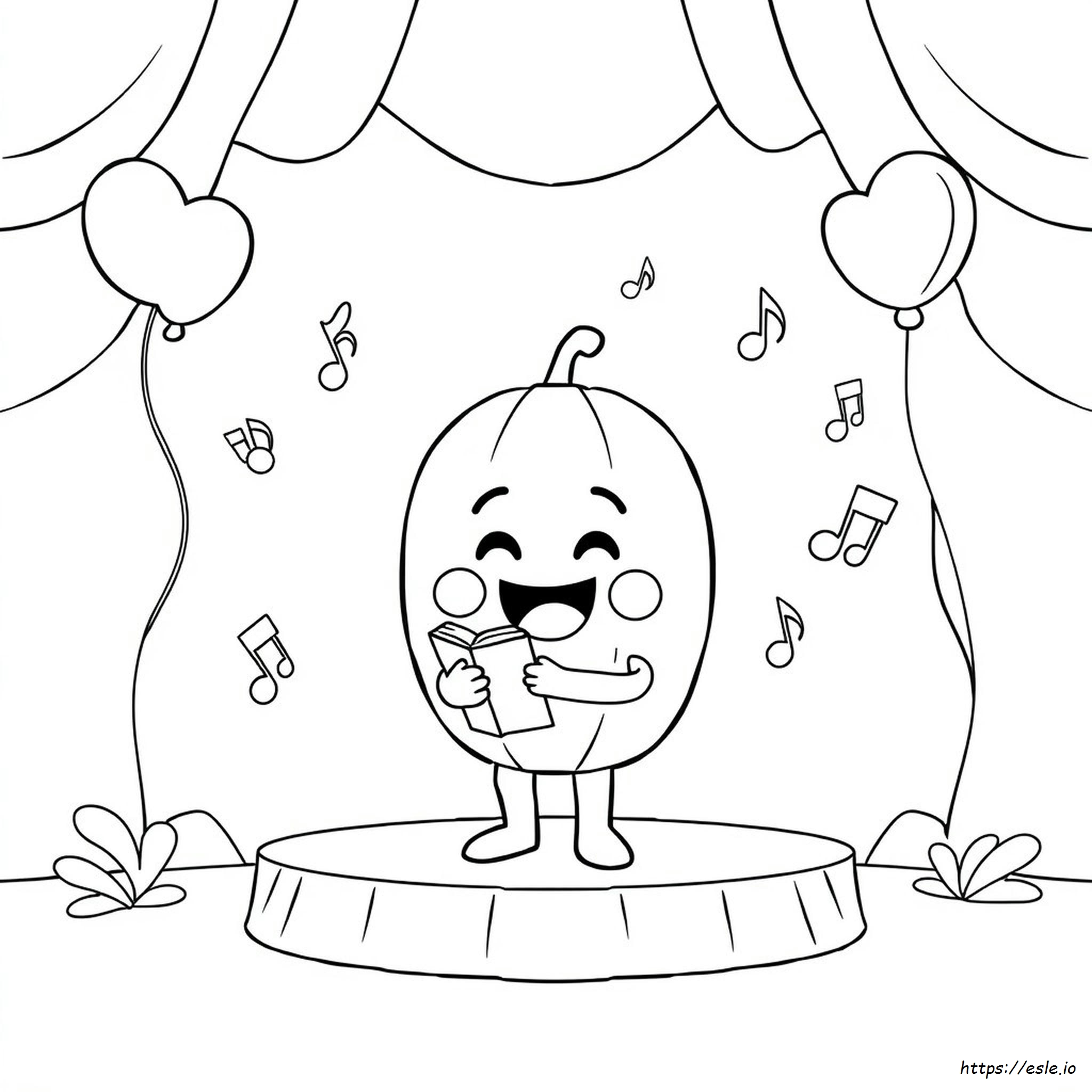 Jj Cocomelon Coloring Page