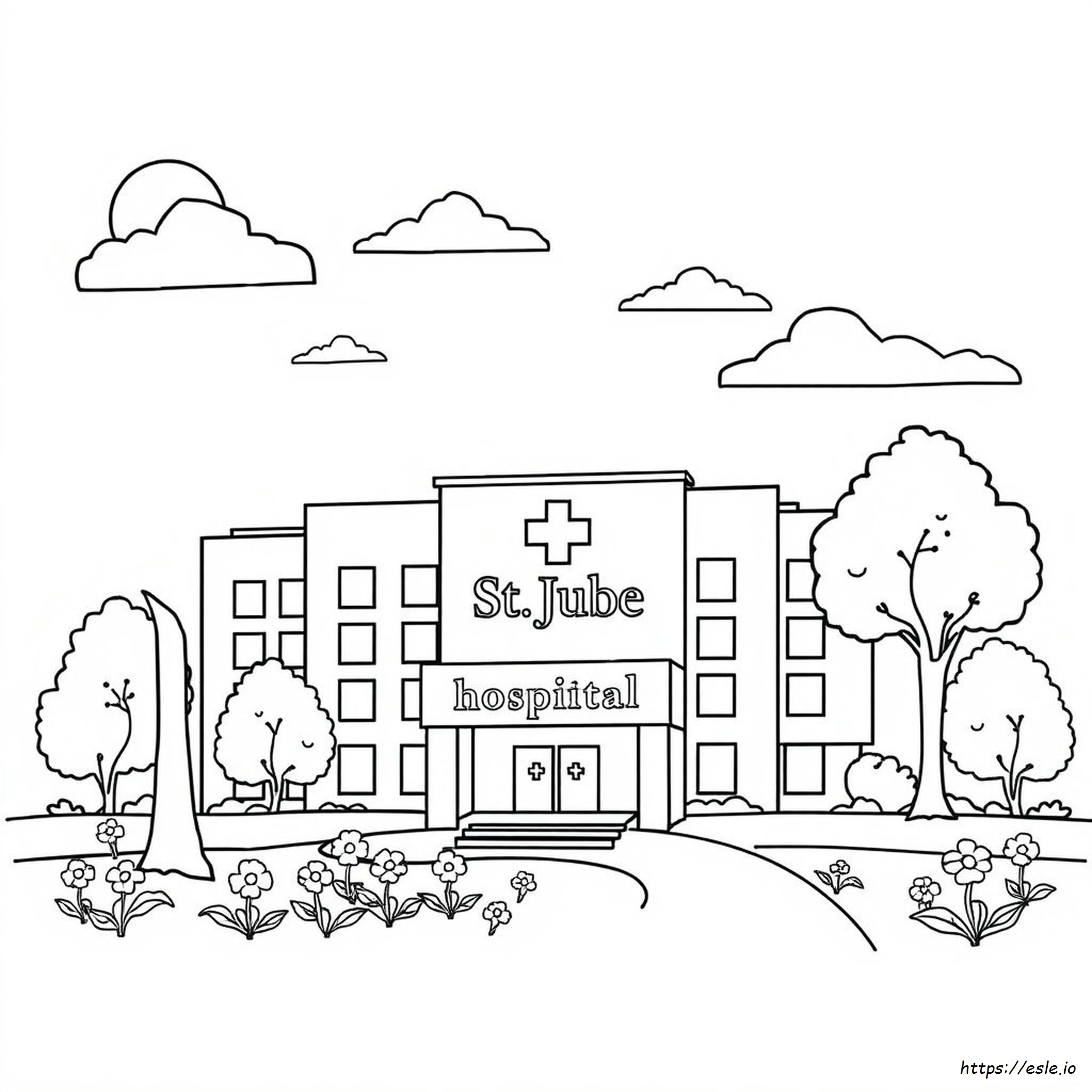 Coloriages Hôpital St Jude