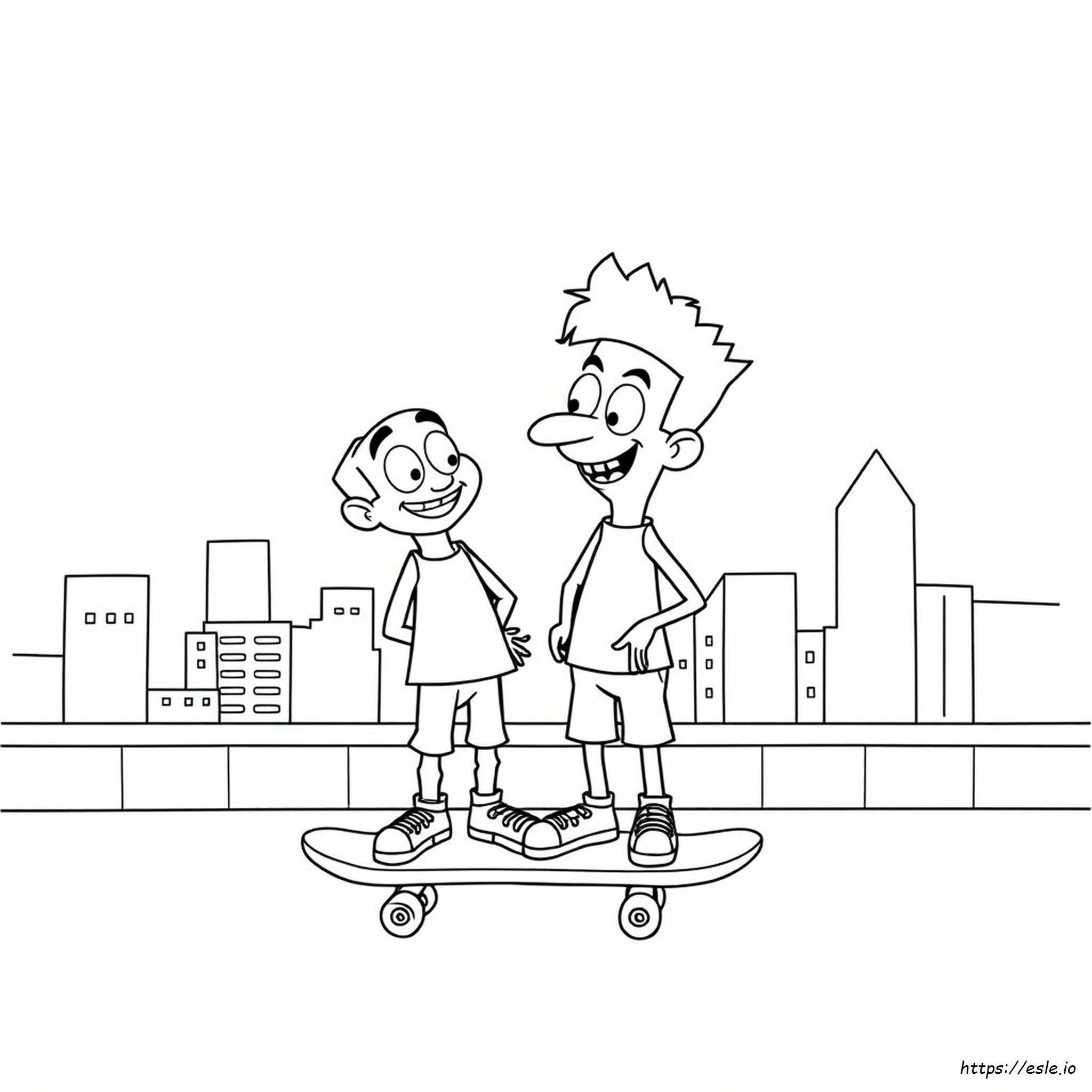 Sanjay Y Craig Dibujos Para Colorear