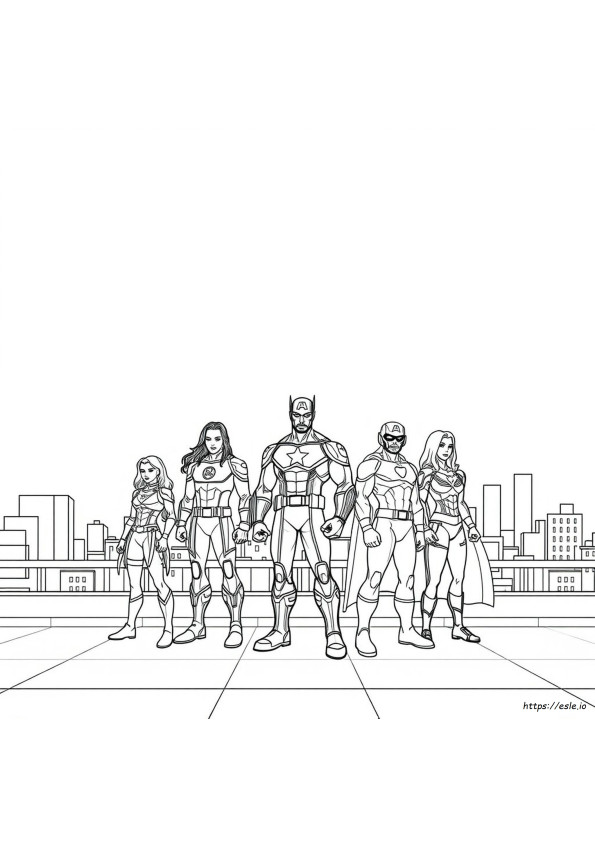 Avengers Coloring Pages