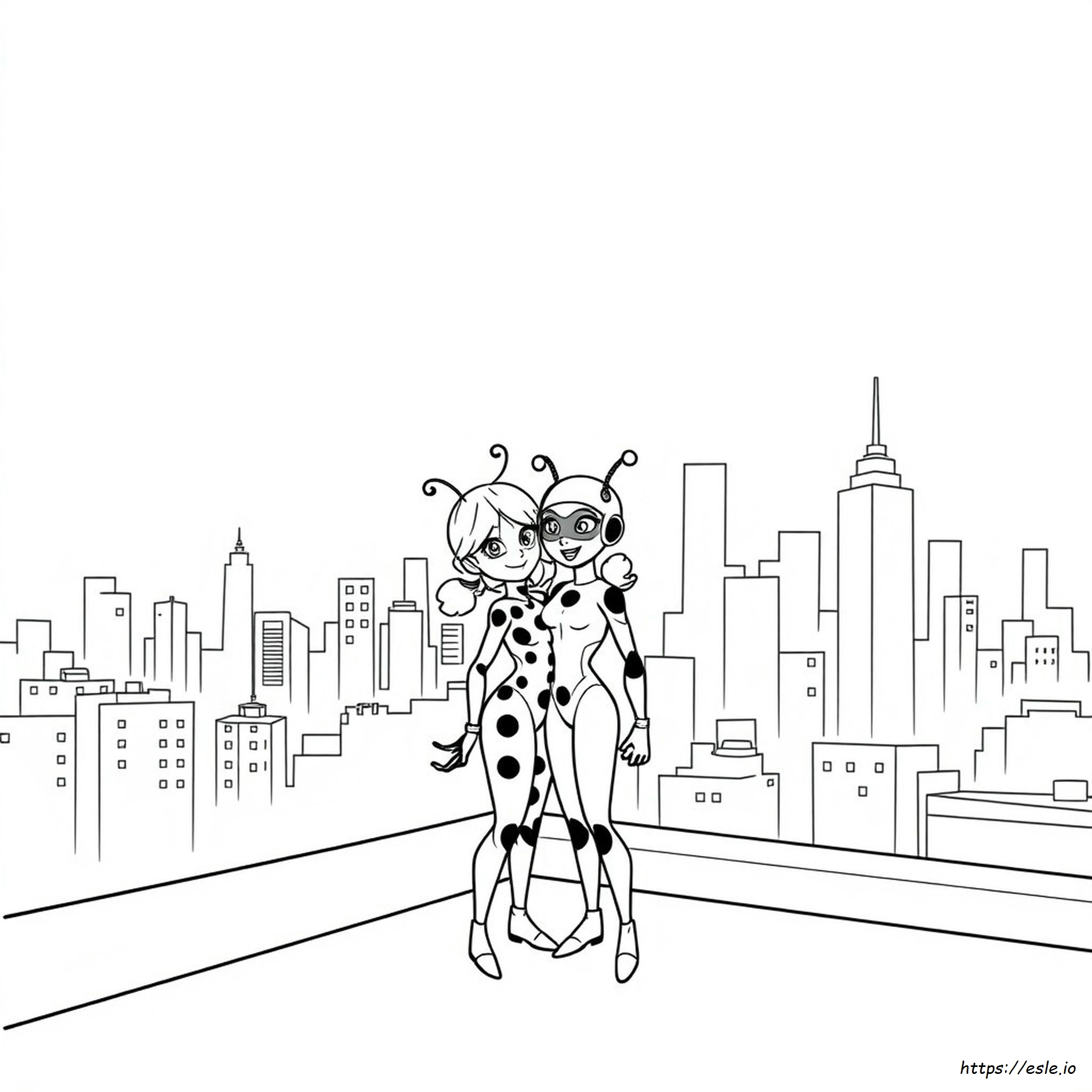 Kwami Miraculous Ladybug Coloring Pages