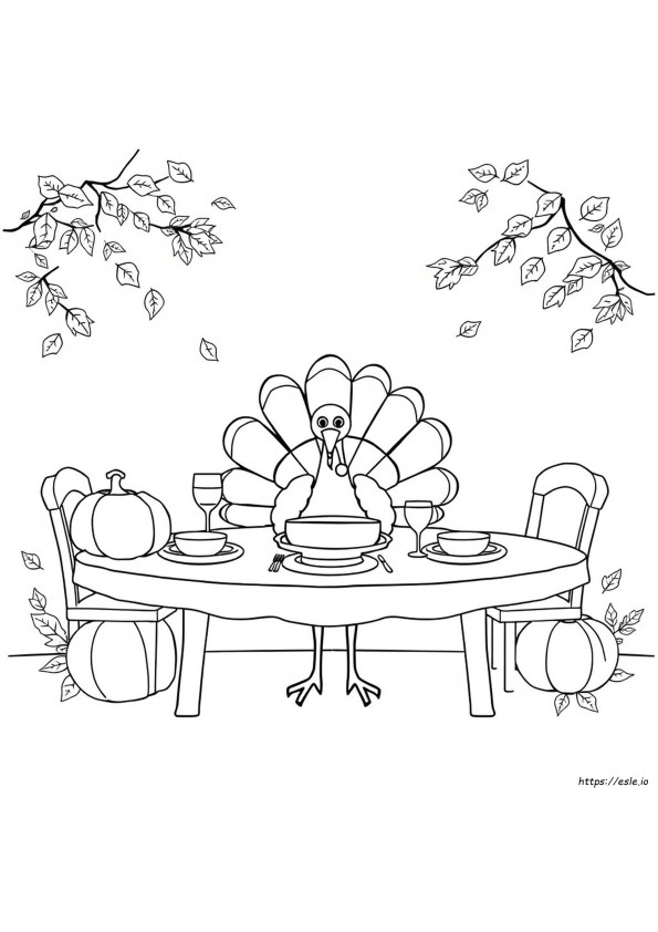 Thnksgiving Coloring Pages