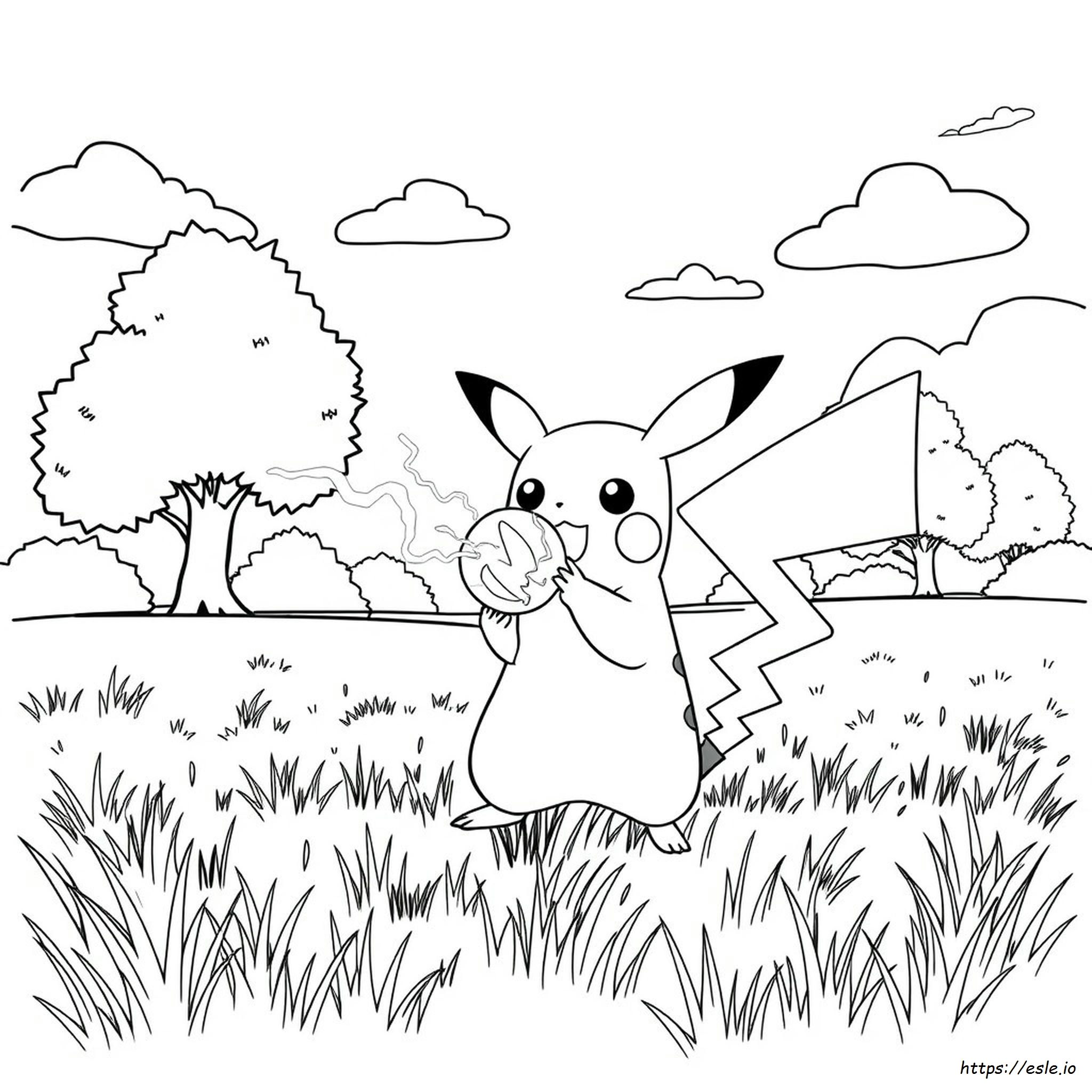 Pokemon Energy Coloring Pages