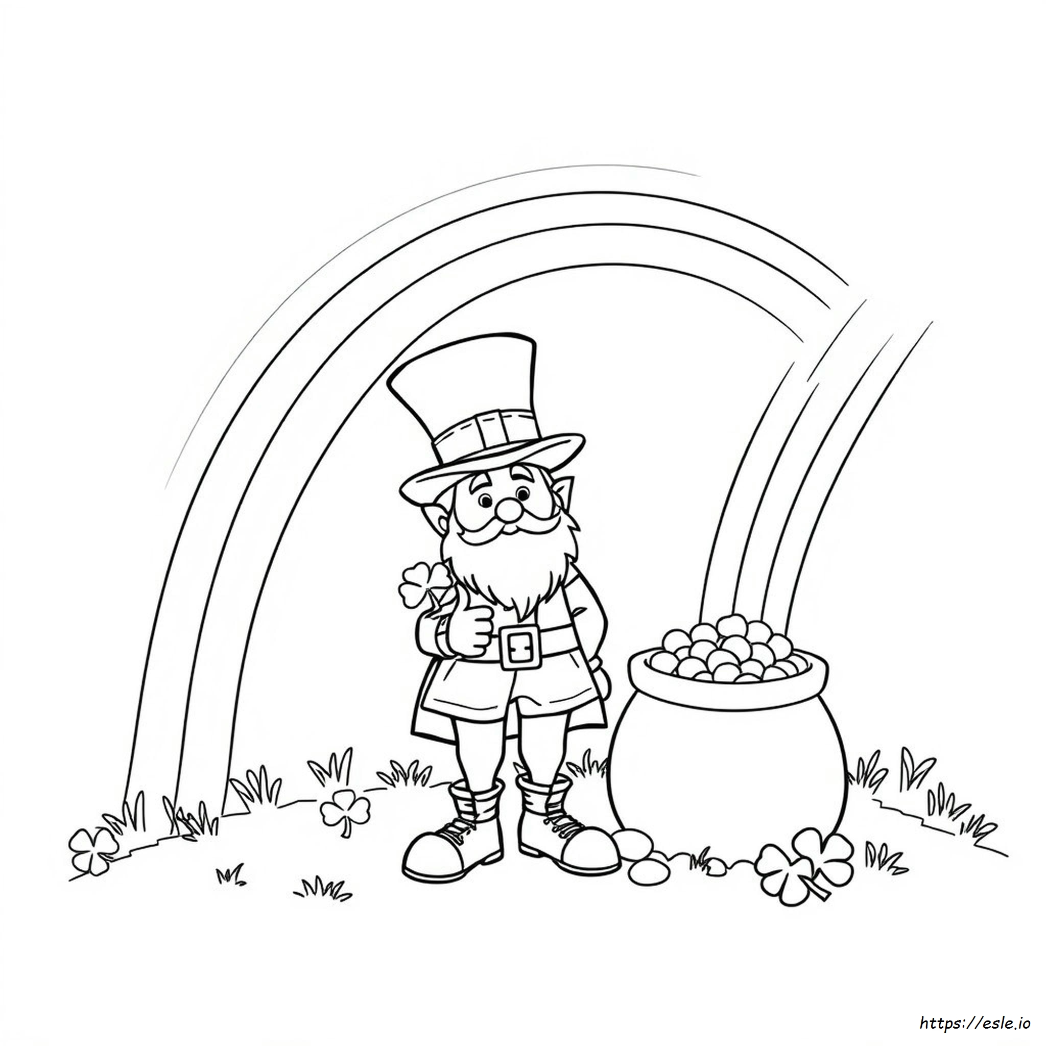 Irish Coloring Pages