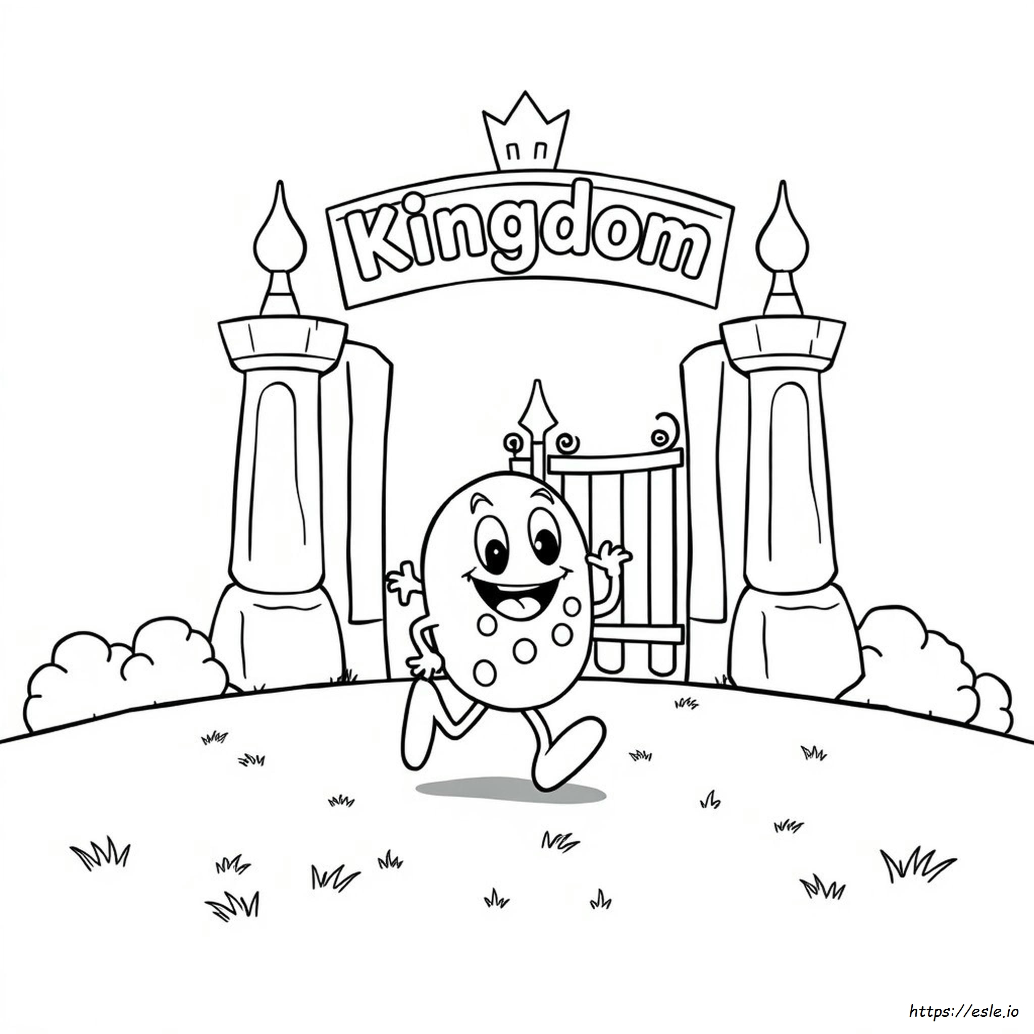 Libro Para Colorear De Run Kingdom, Dibujos Para Colorear De Cookie Run