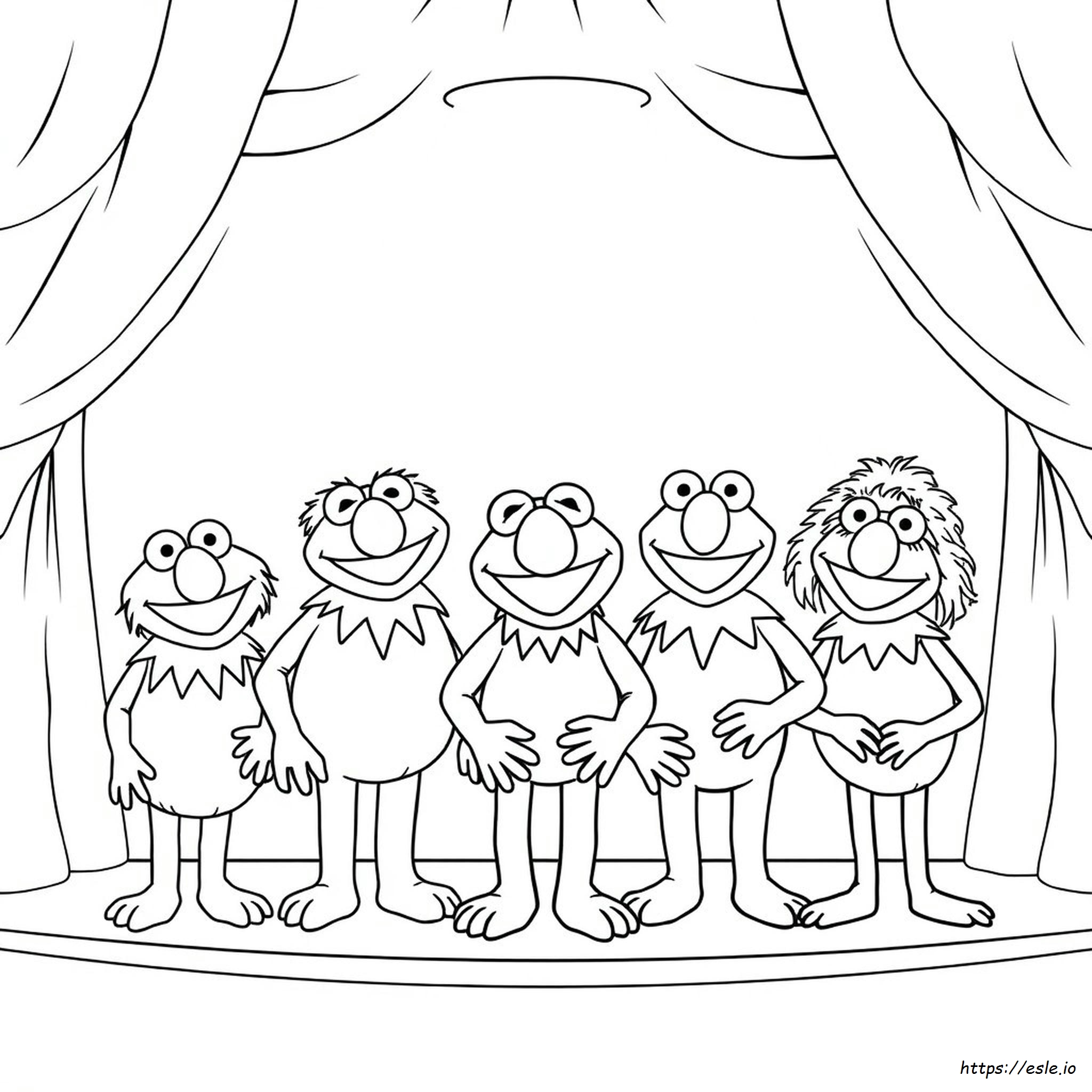 Muppets Boyama Sayfaları