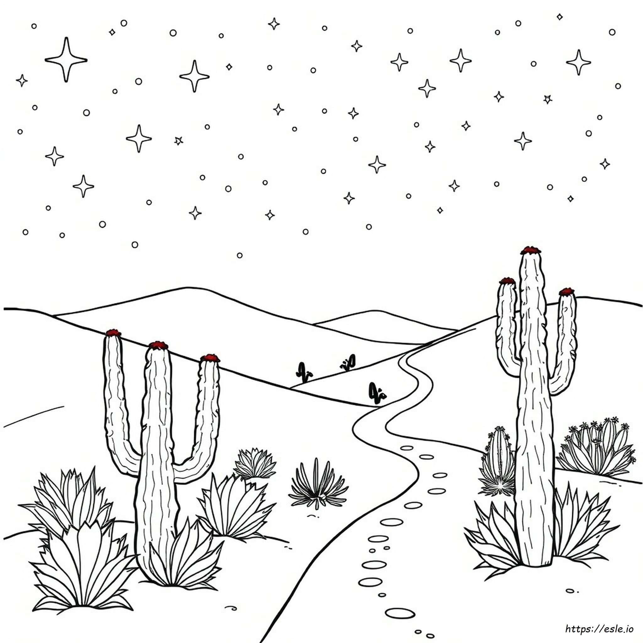 Desert Coloring Pages For Adults