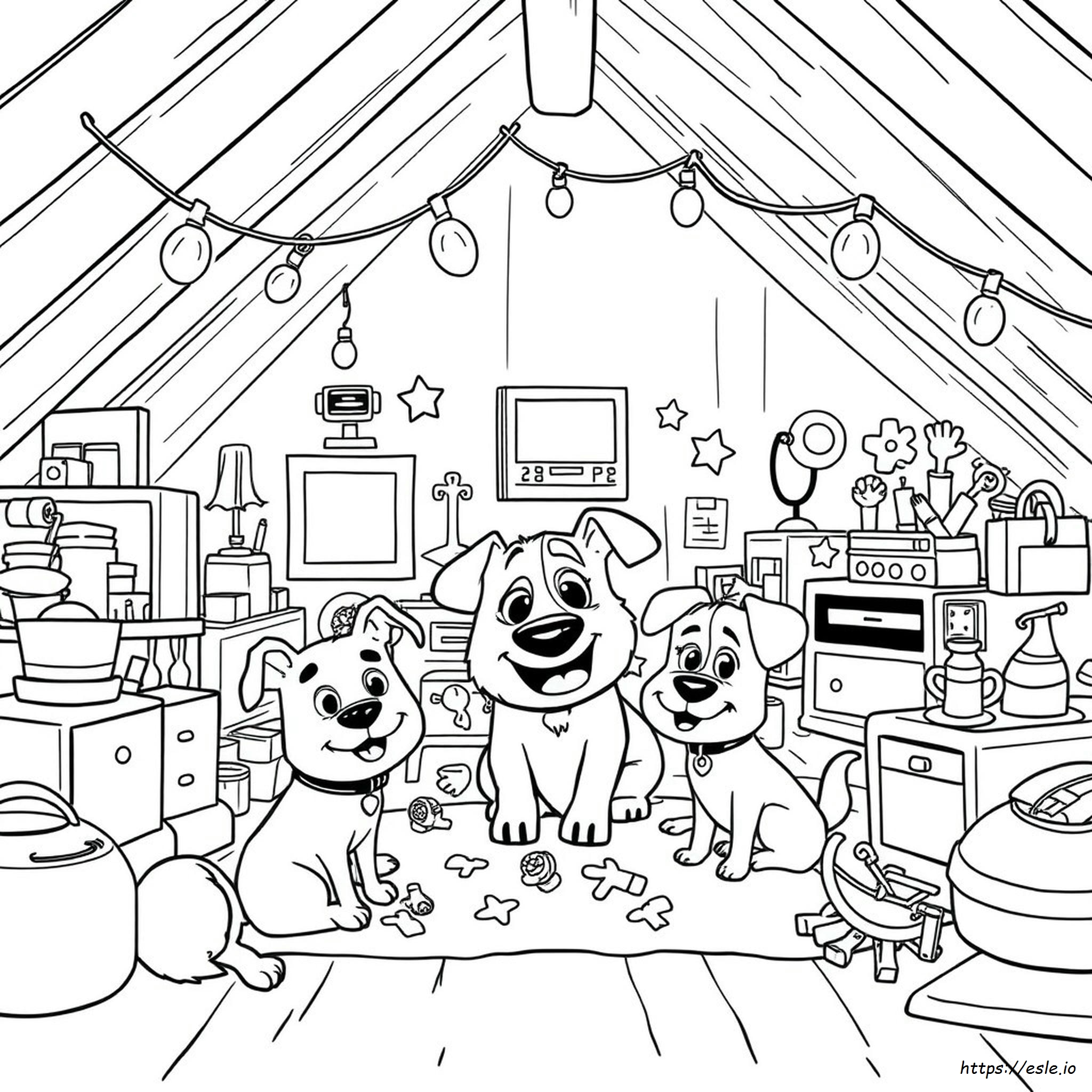 Pets - Vita Da Animali: Disegni Da Colorare
