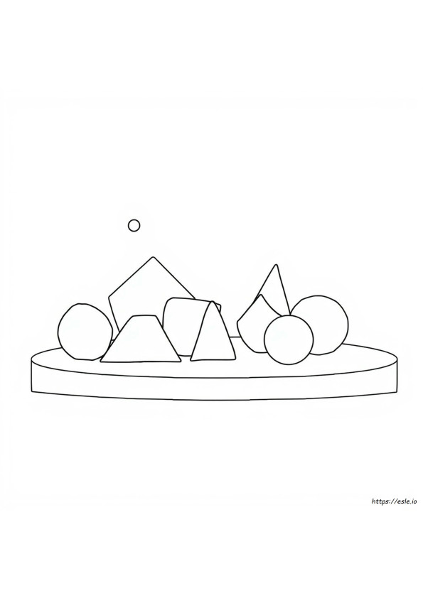Coloriage Formes