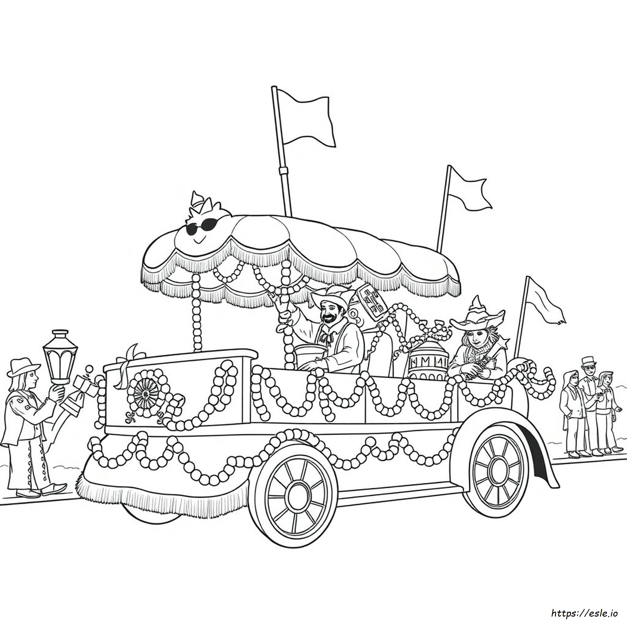 Coloring Pages Of Mardi Gras