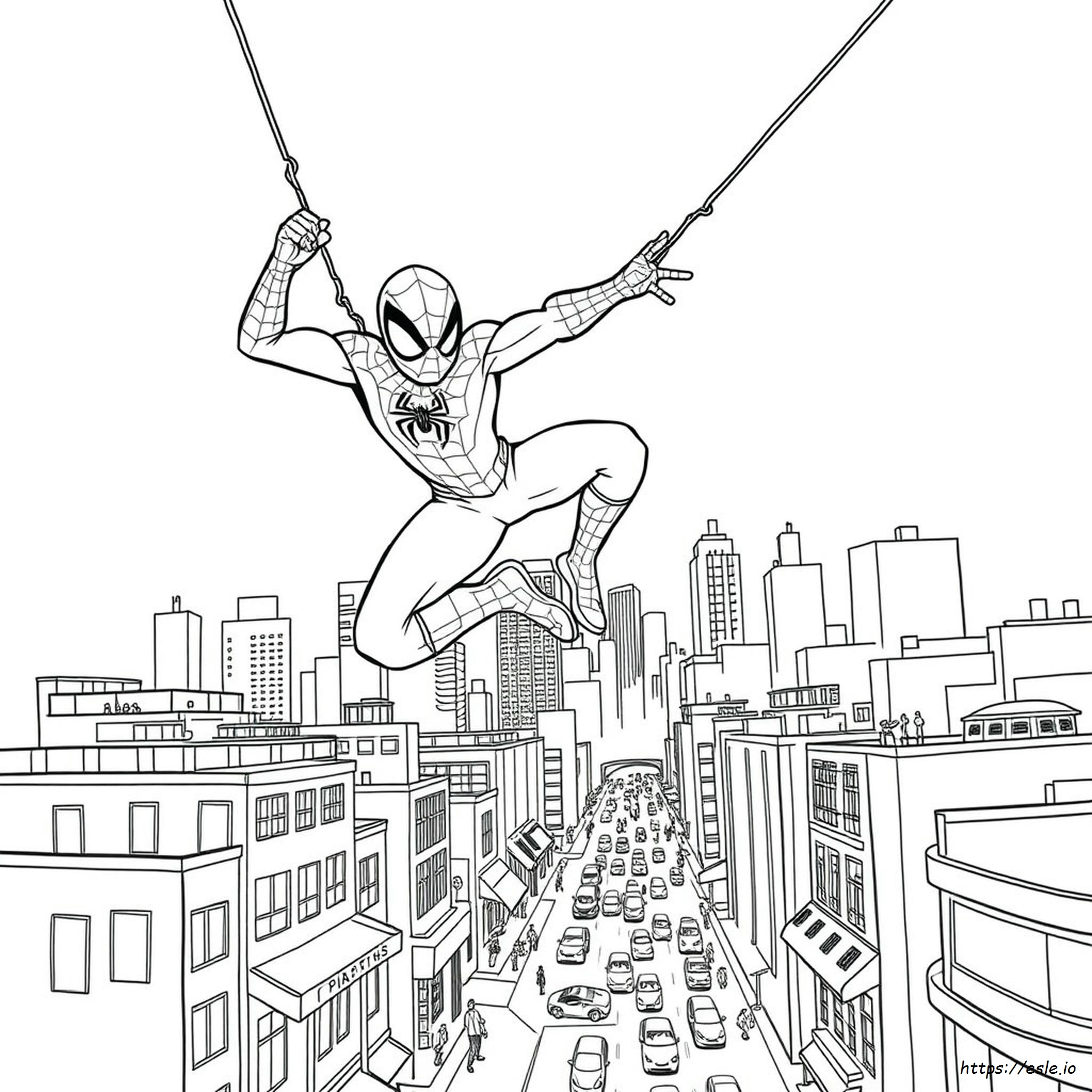 Hojas Para Colorear De Spidey