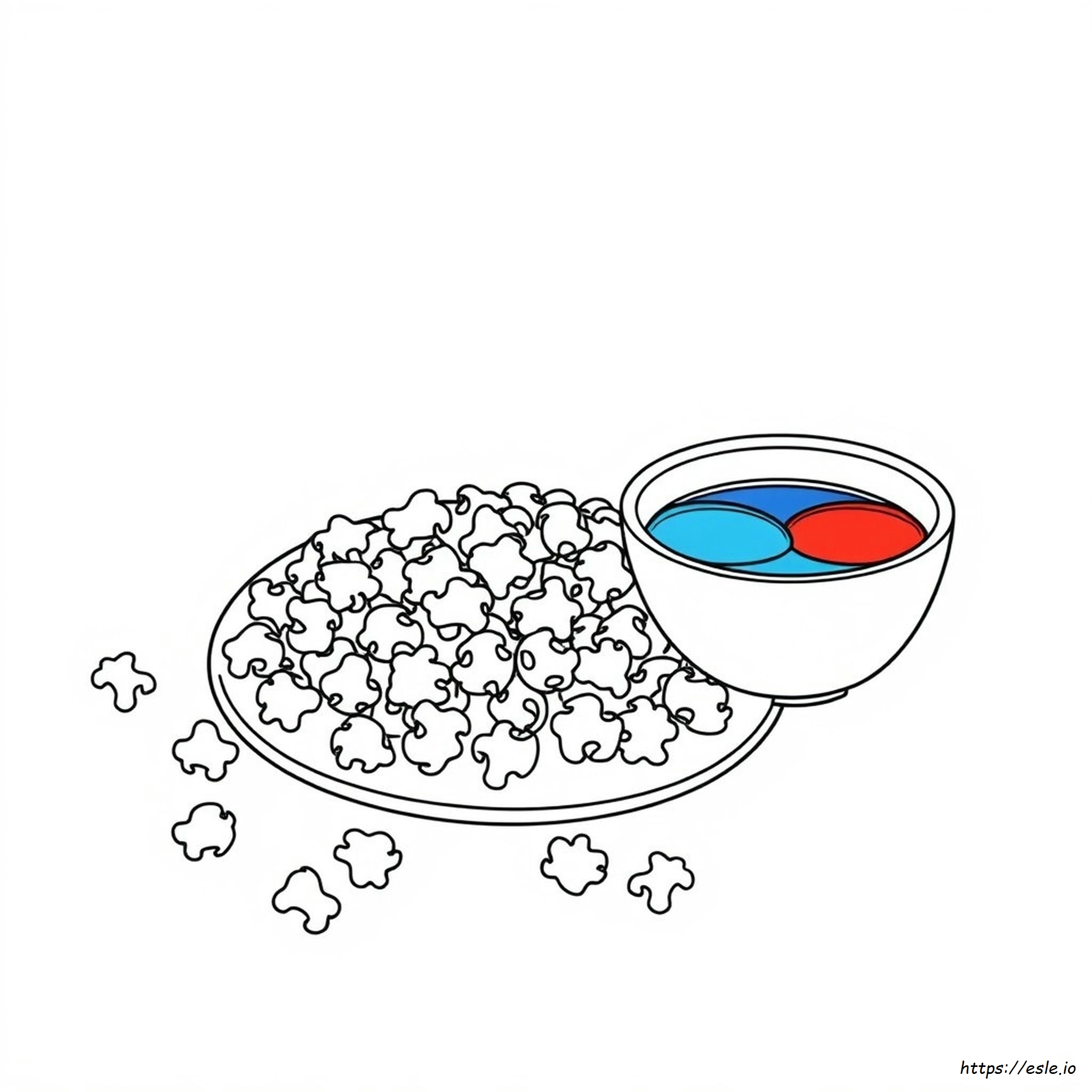 How To Color Popcorn