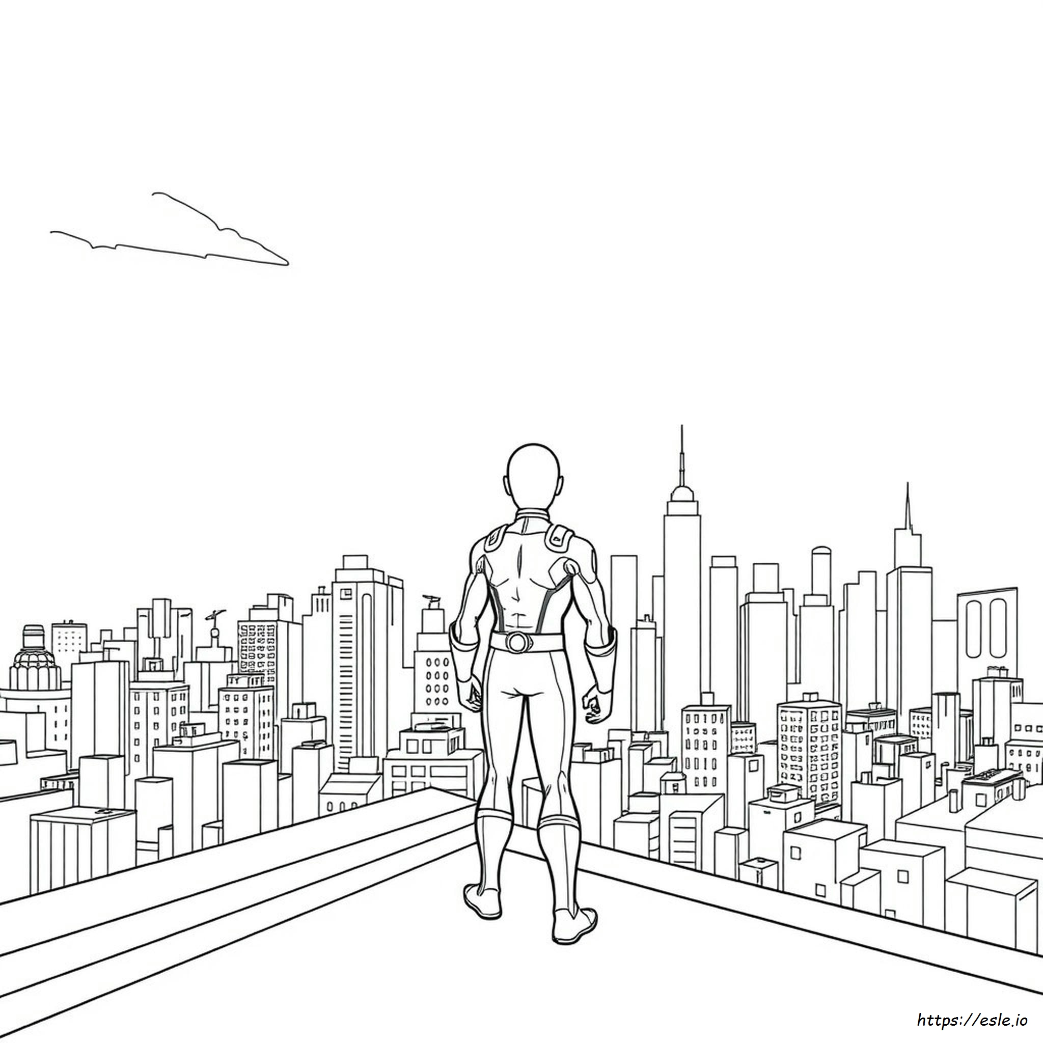 One Punch Man Coloring Book