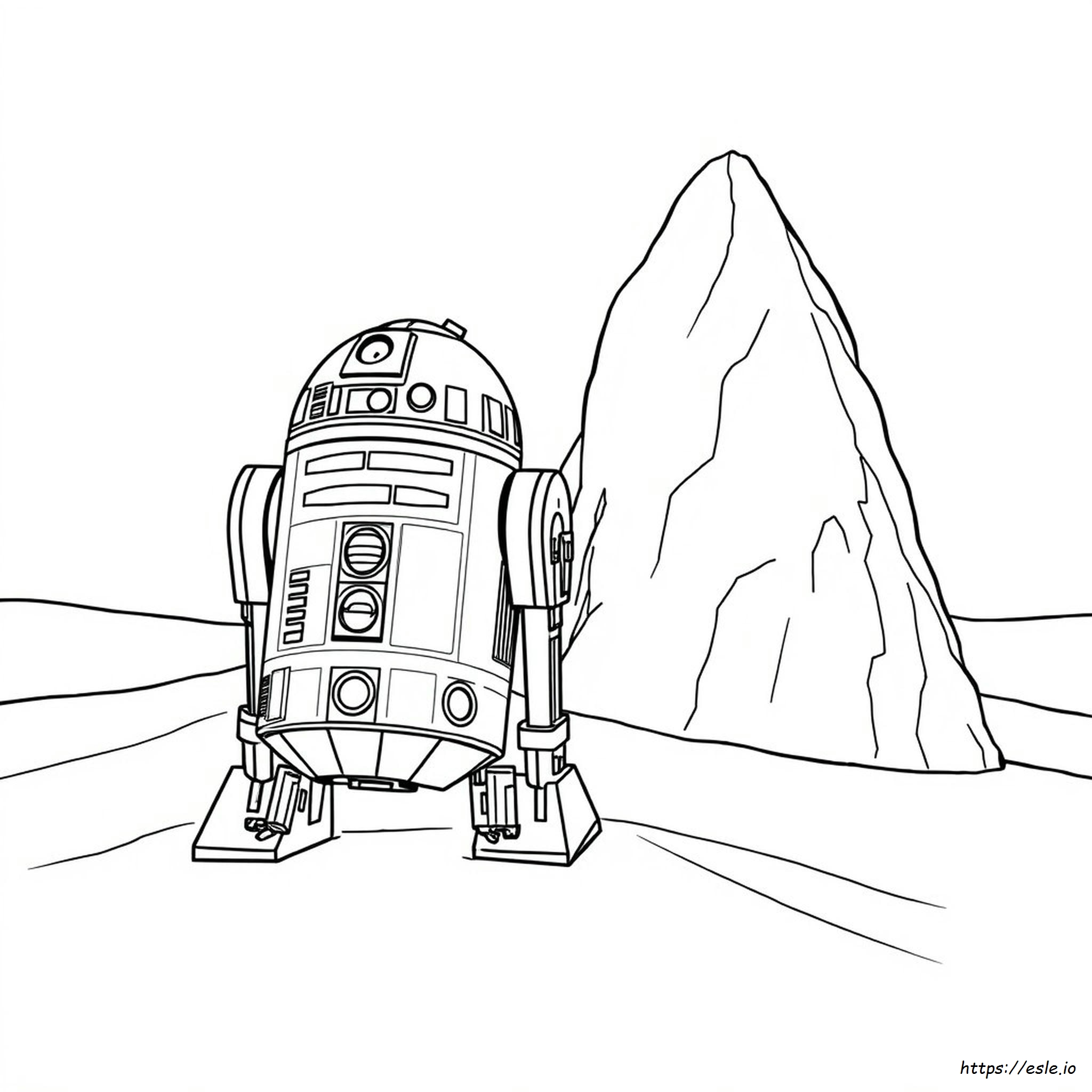 R2d2 Ausmalbilder Zum Ausdrucken