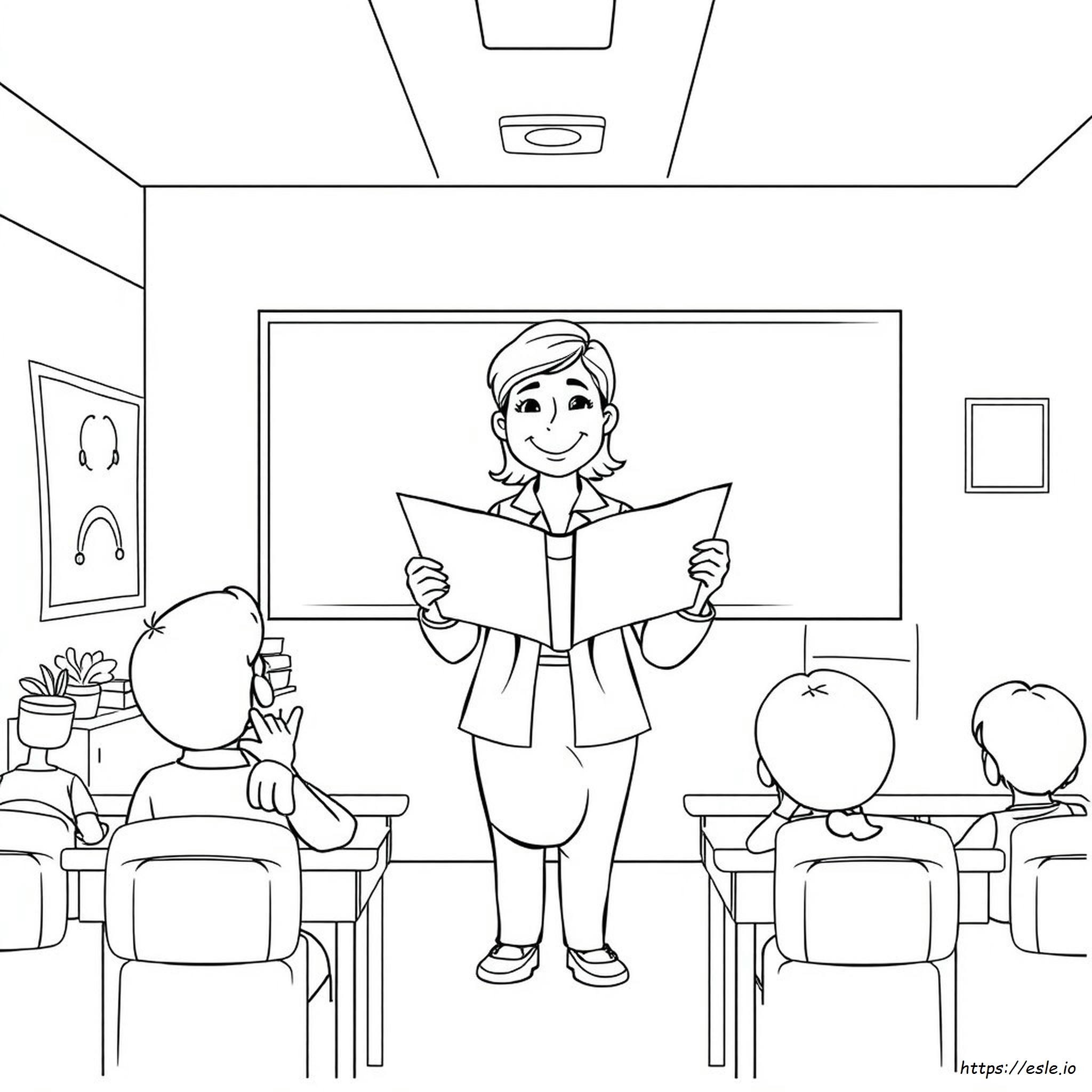 Coloring Pages For Your Teacher