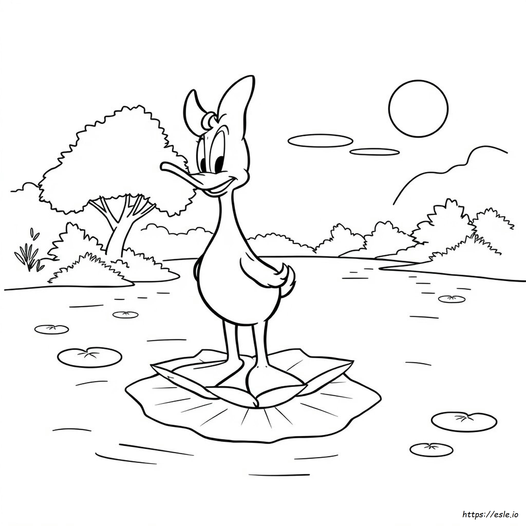 Daisy Duck Boyama Sayfaları