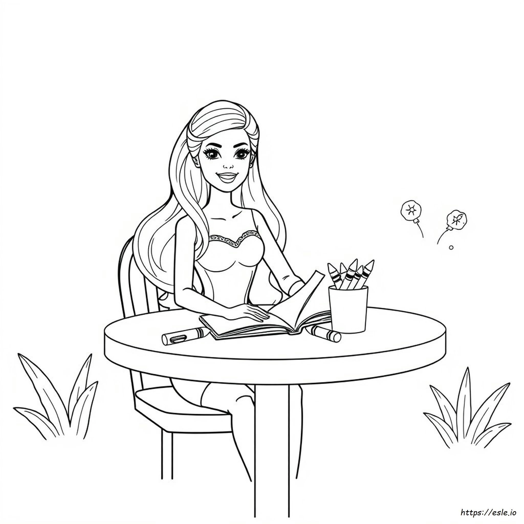 Barbie Ausmalbilder