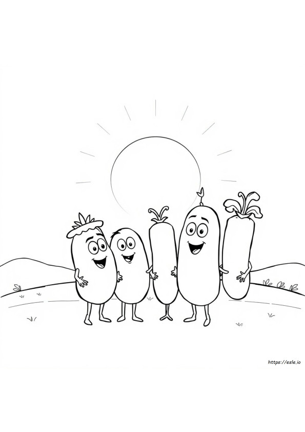 Veggie Tales Coloring Sheets