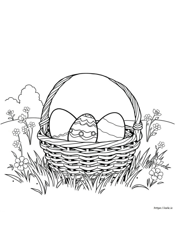 Coloring Pages Of An Egg