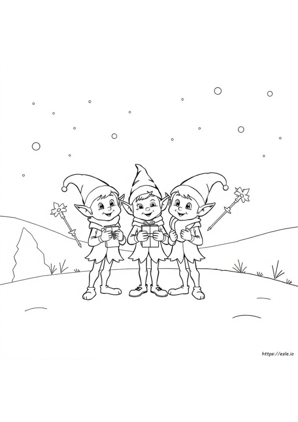 Buddy L'elfo Disegni Da Colorare Gratis
