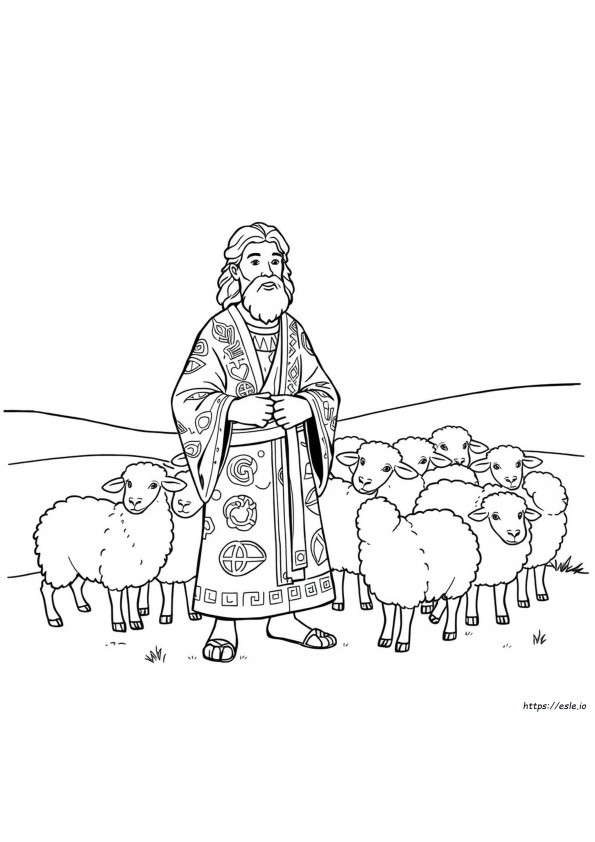 Free Coloring Pages Joseph Coat Many Colors