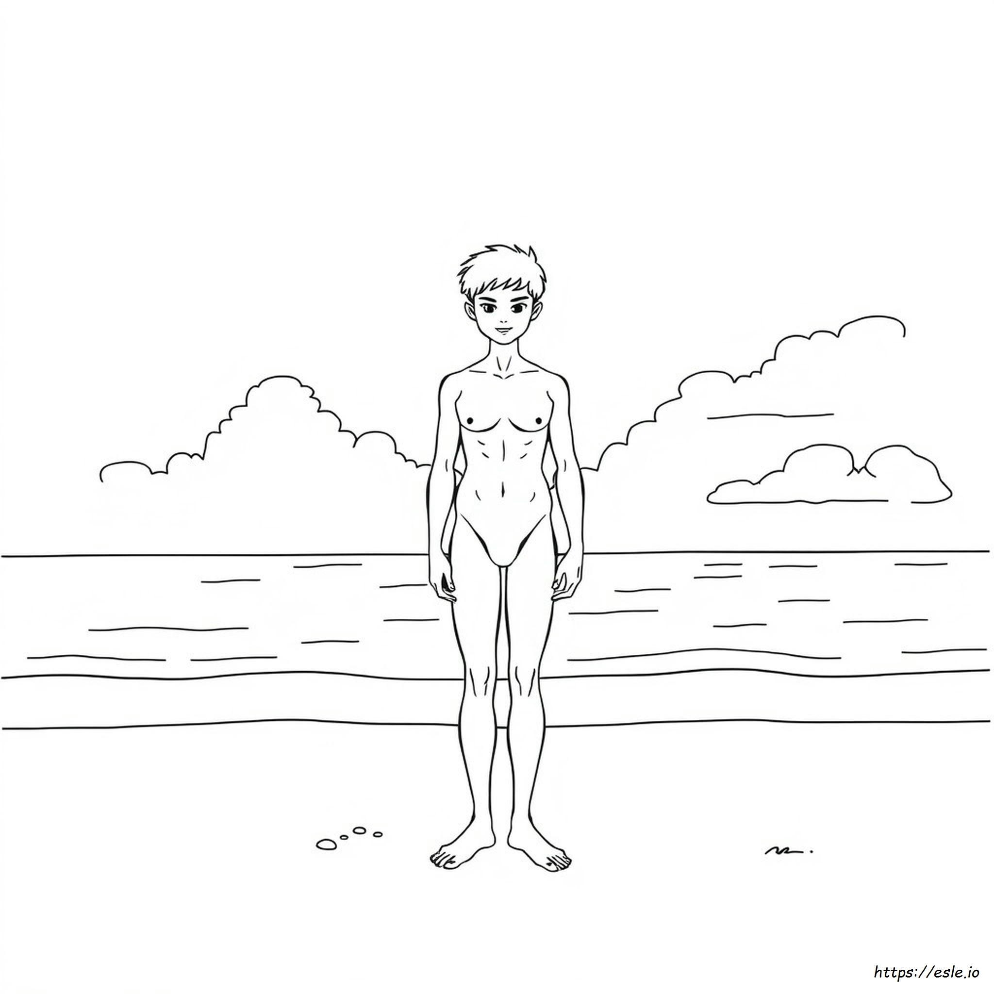 Páginas Para Colorear De Desnudos