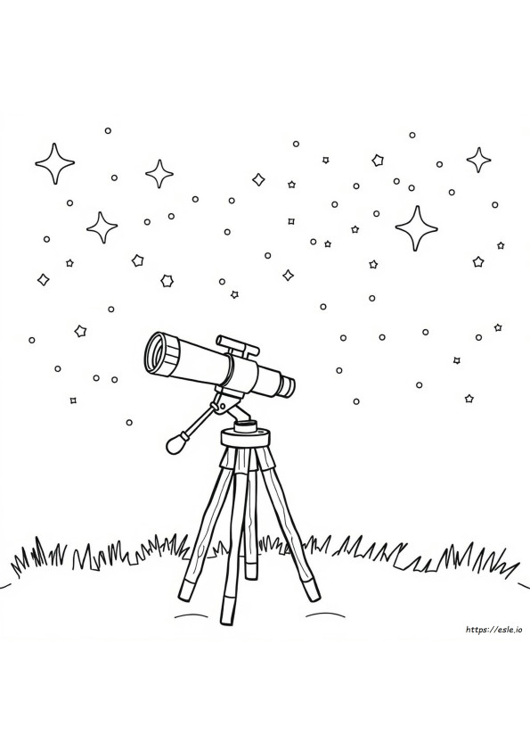 Telescopio Para Colorear