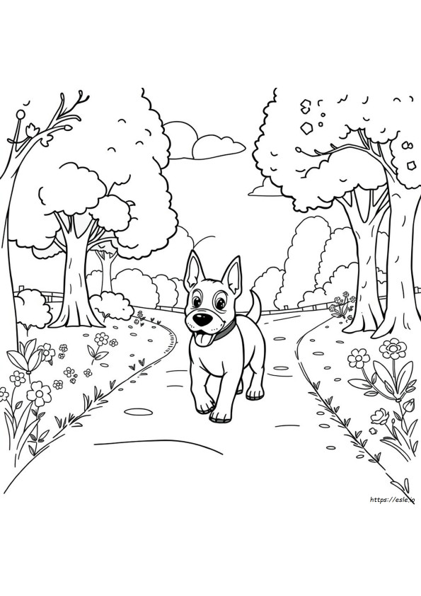 Perro Coloring