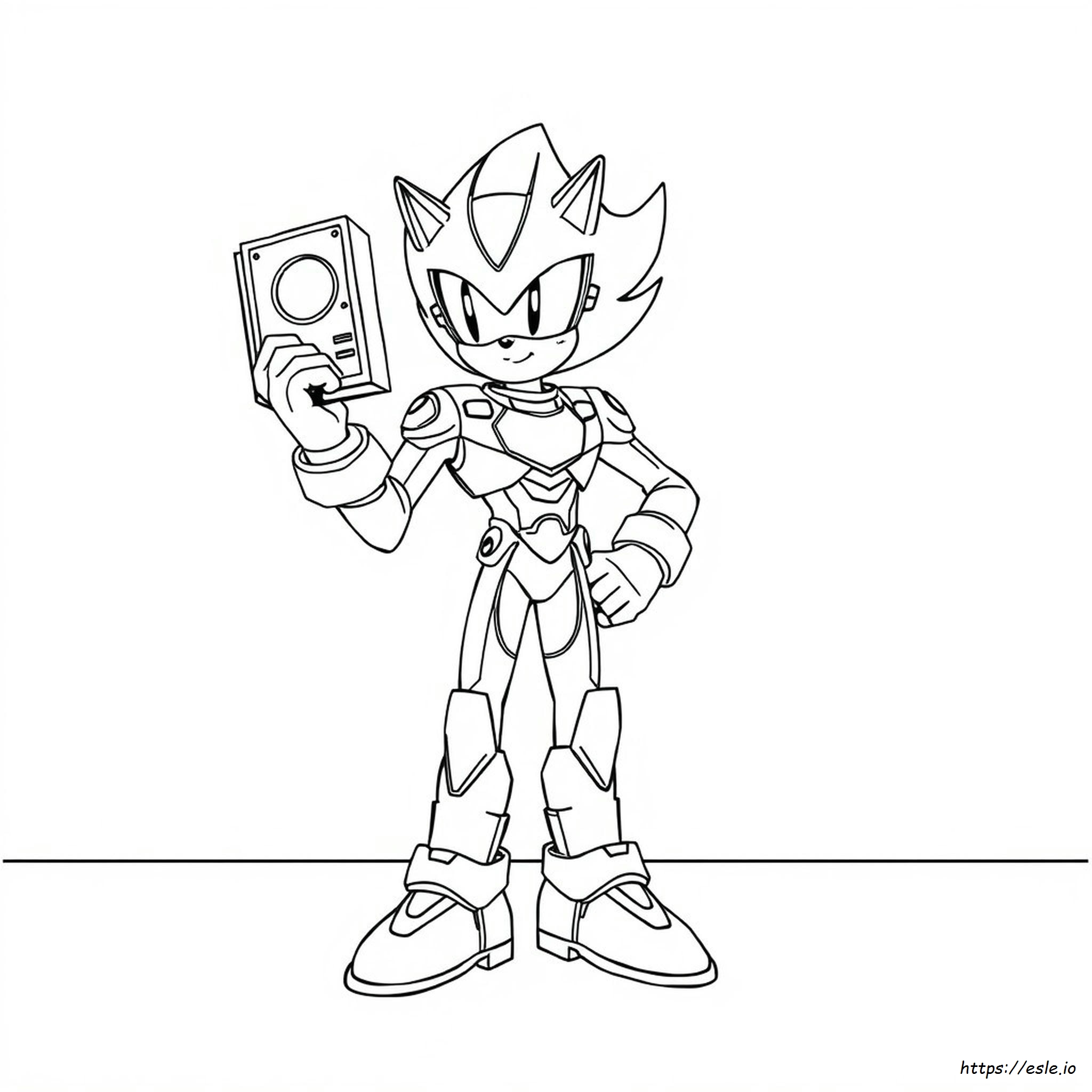 Coloriage Shinsonic