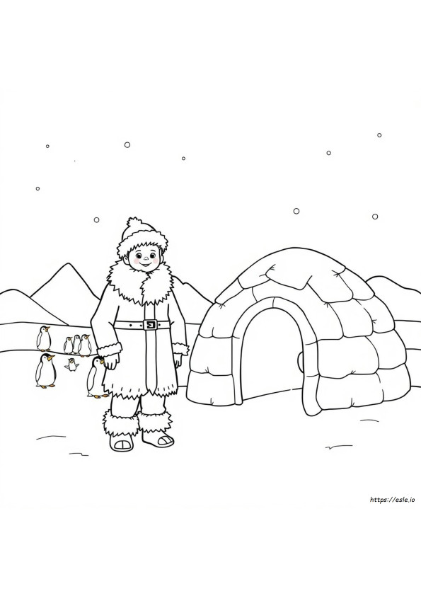 Eskimo Coloring